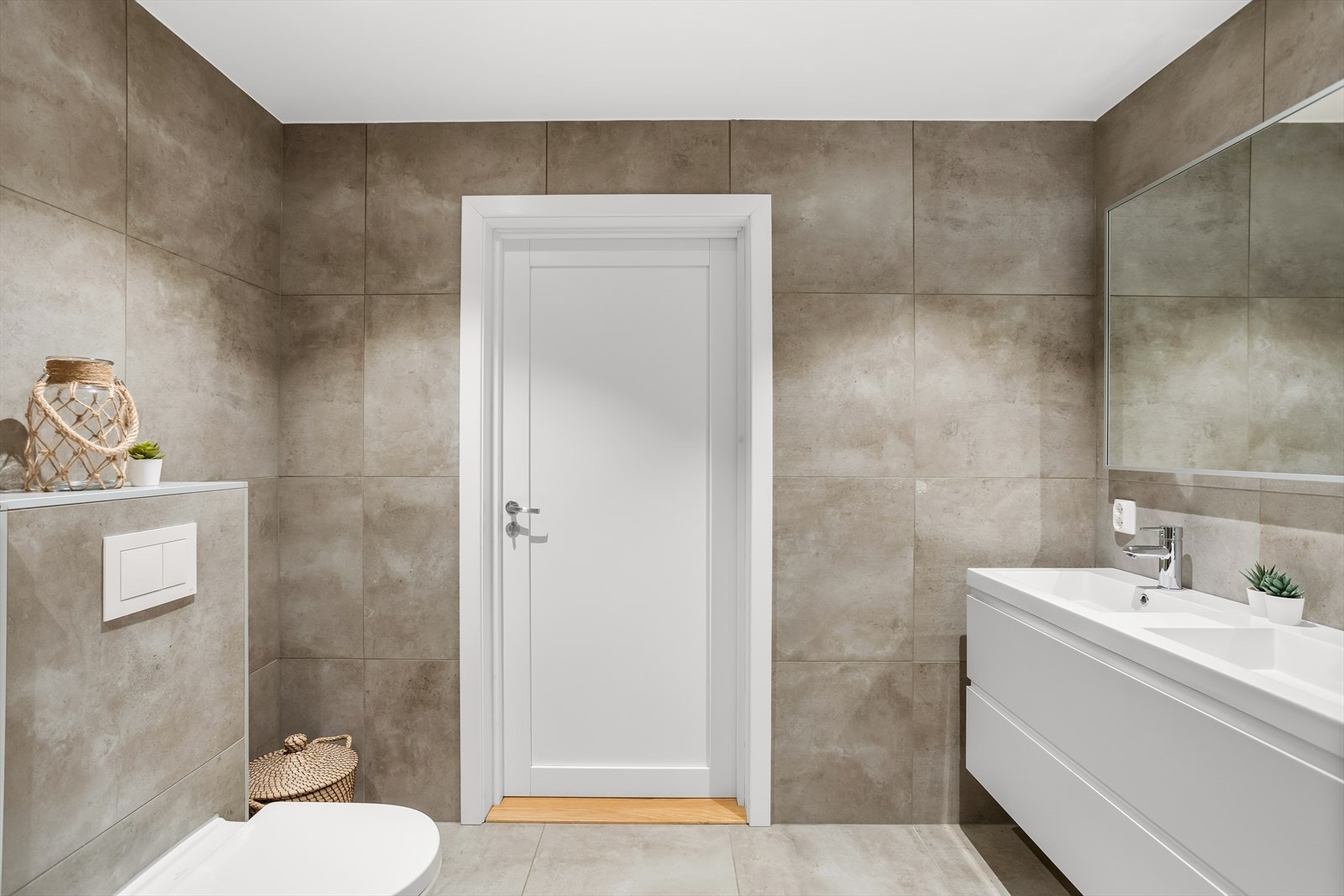 Badet har balansert ventilasjon. Galleribilde