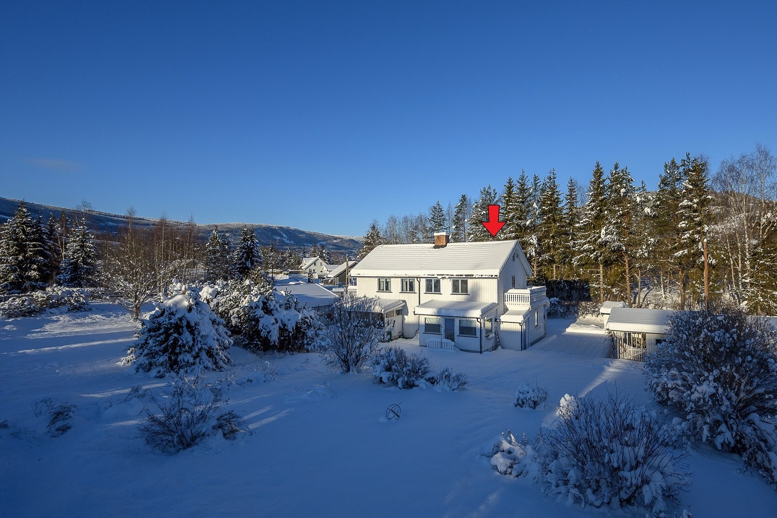 Velkommen til Baklivegen 80A! Foto: Lars Marius Bækkevold Galleribilde
