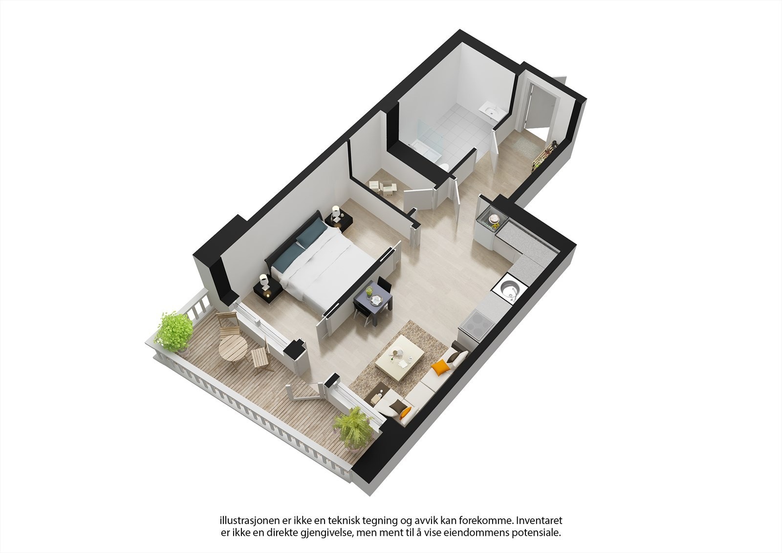 Bilder er kun til illustrasjon. Avvik vil forekomme. Last ned salgsoppgave i pdf for nærmere info. Galleribilde