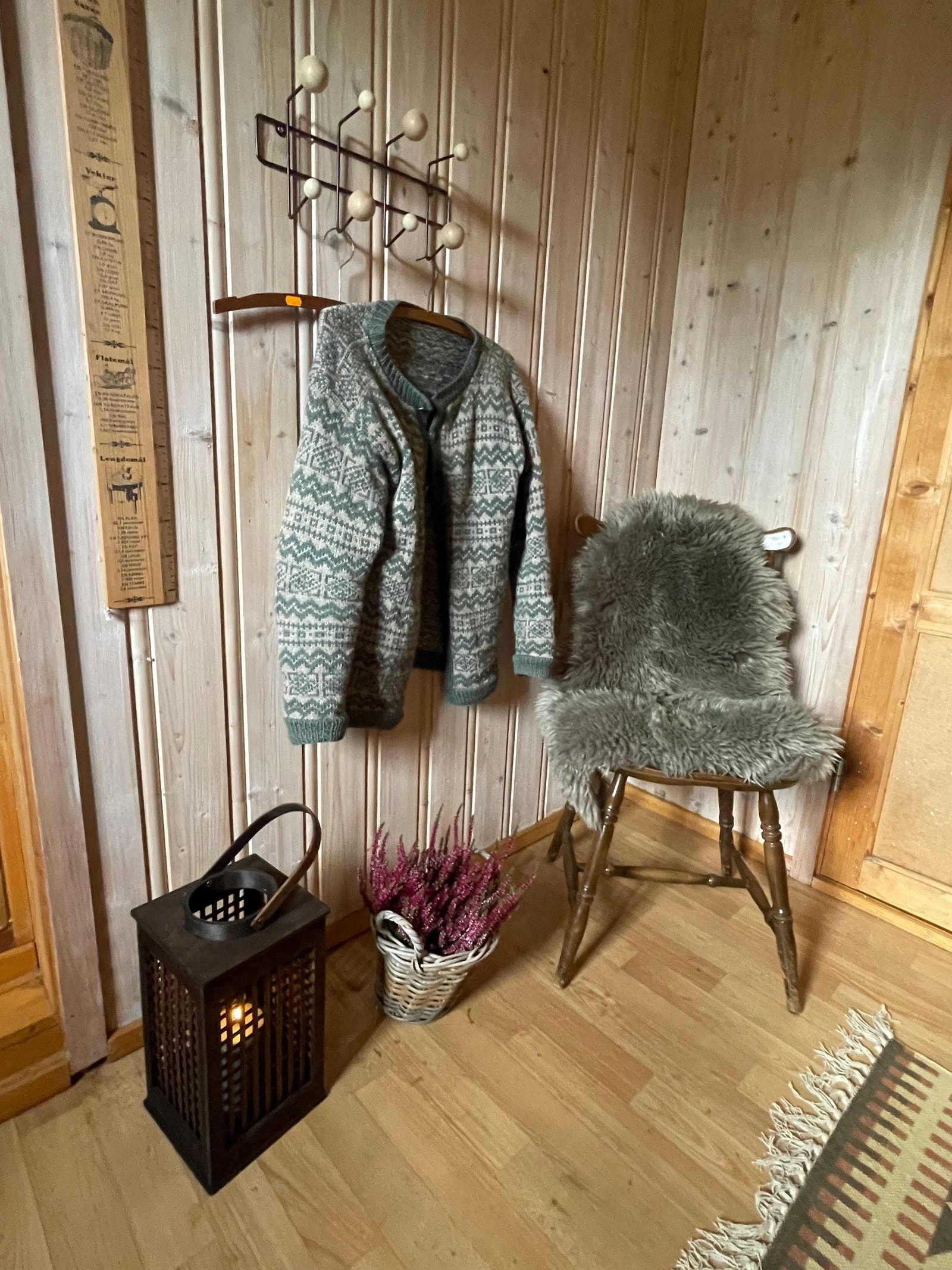 Koselig krok mellom hovedrom og toalettrom. Galleribilde