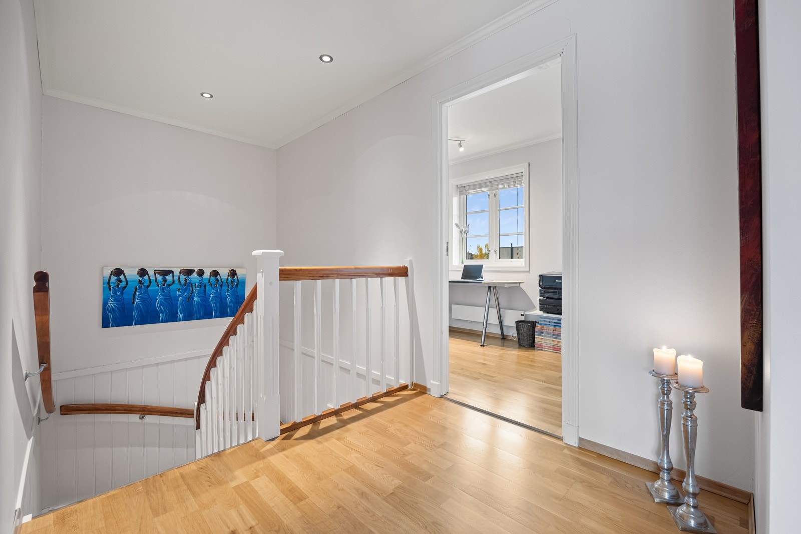 Trapperom i 2. etasje. Galleribilde