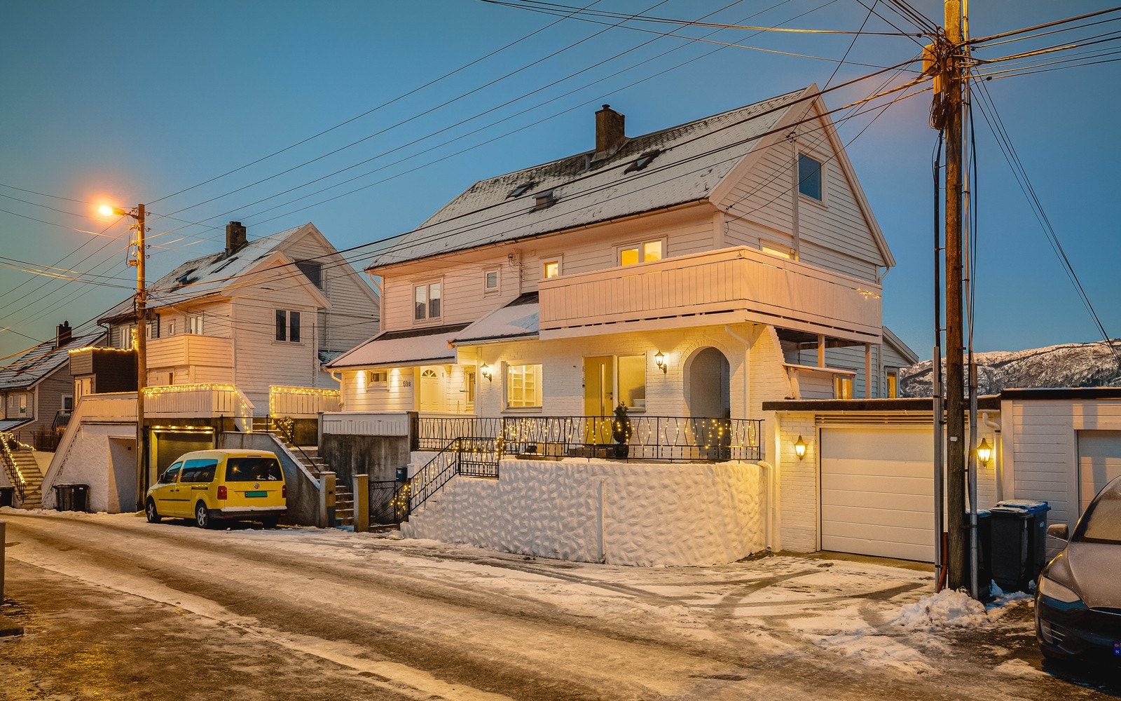 - Nabolaget er hyggelig med mange barnefamilier som gjør gaten til et levende og godt bomiljø - Galleribilde