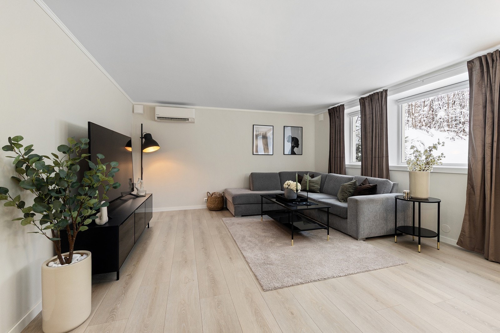 Det er også installert en varmepumpe for behagelige temperatur hele året. Galleribilde