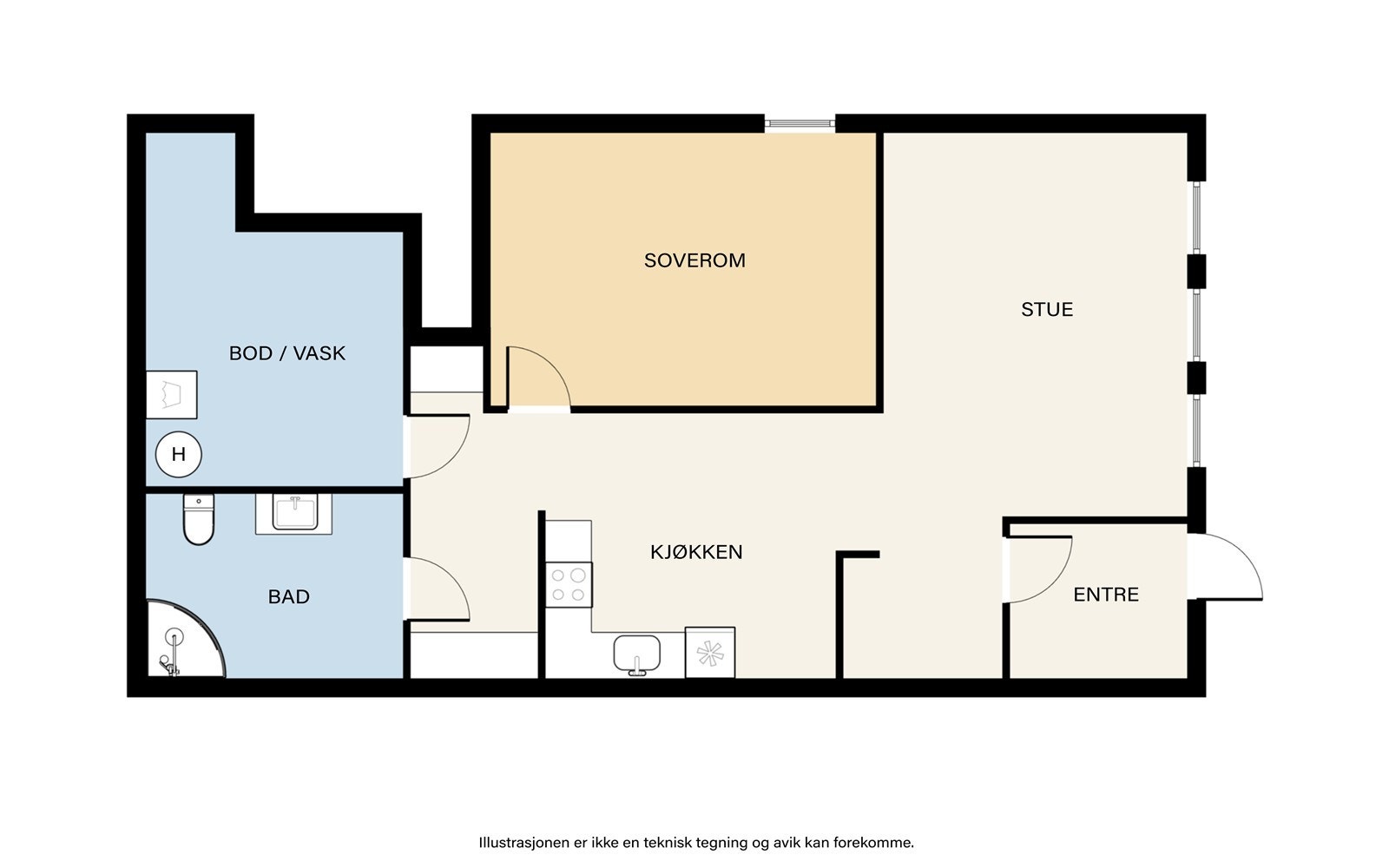 Plantegning. Galleribilde