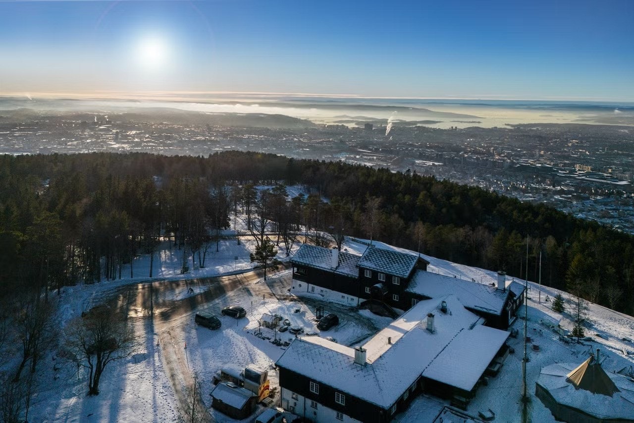 Utsikt fra Grefsenkollen. Galleribilde