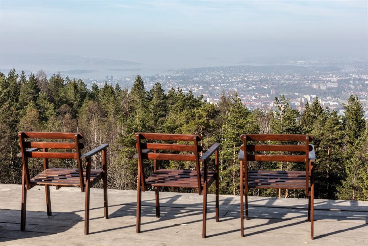 Utsikt fra Grefsenkollen. Galleribilde
