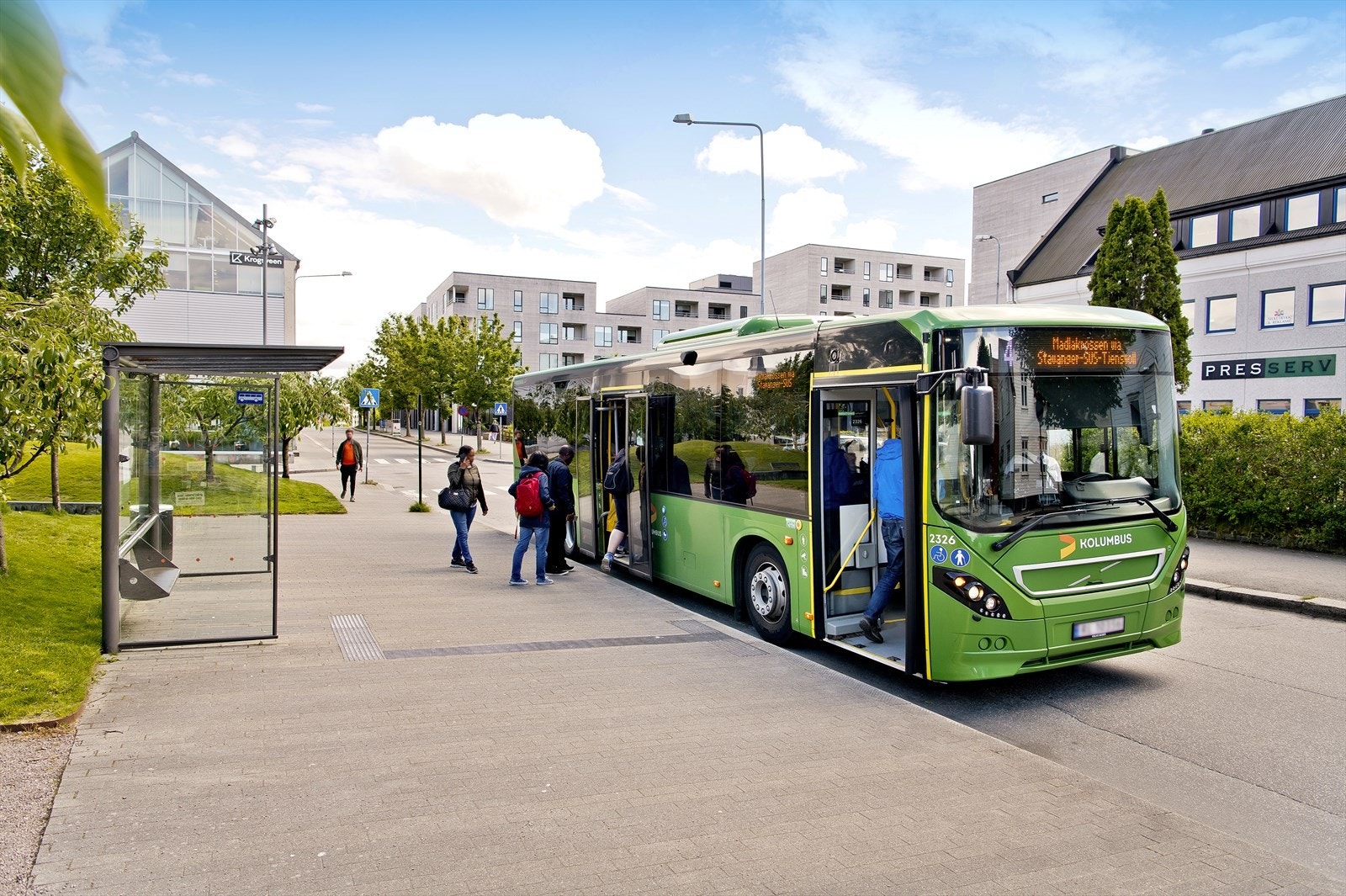 Området har også god tilgang til kollektivtransport. Galleribilde