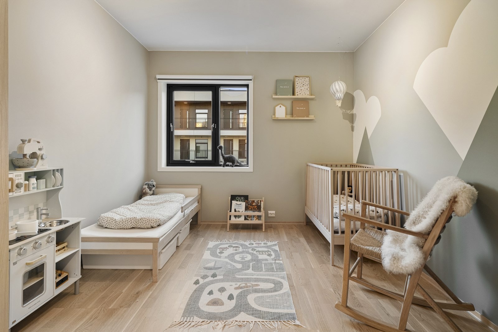 Soverom nr. 2, som er stort nok for 2 barn å dele. Galleribilde