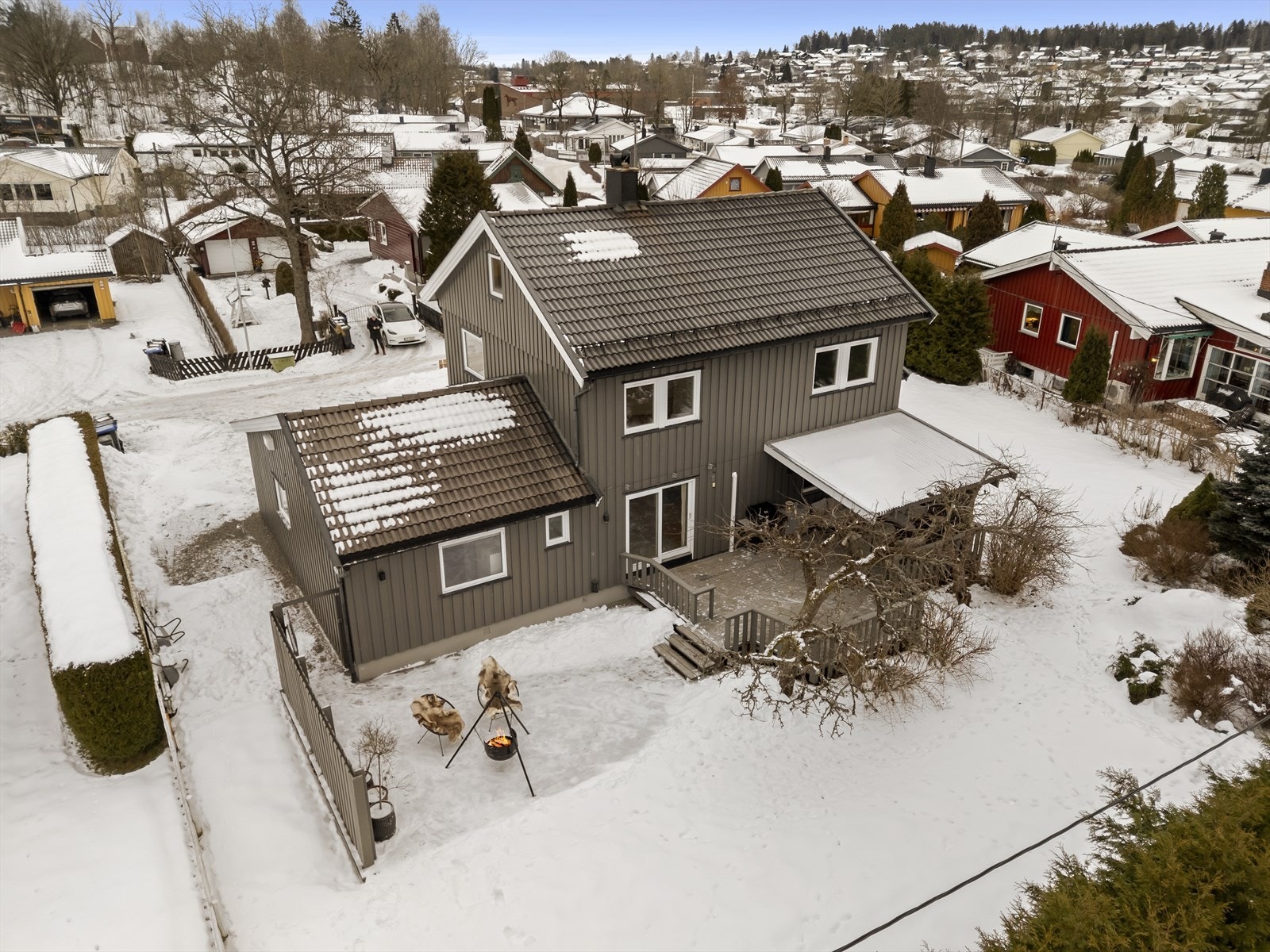 Dronefoto Galleribilde