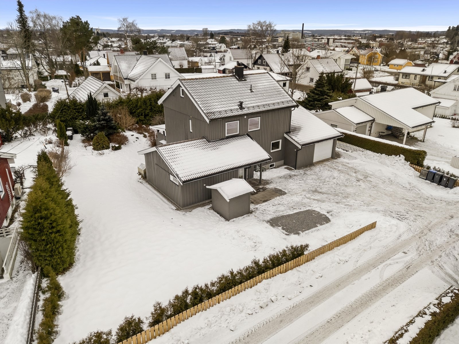 Dronefoto Galleribilde