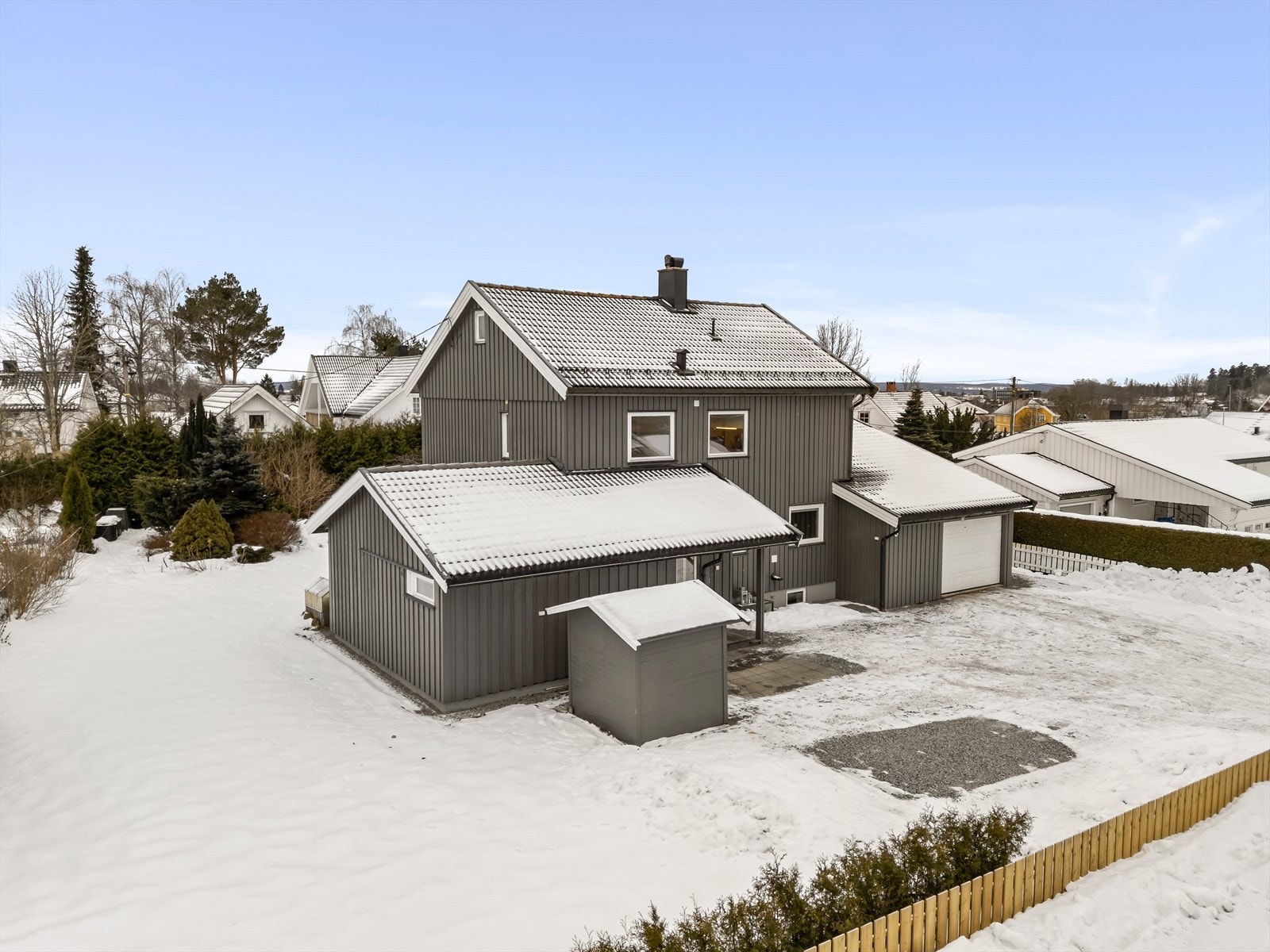 Dronefoto Galleribilde