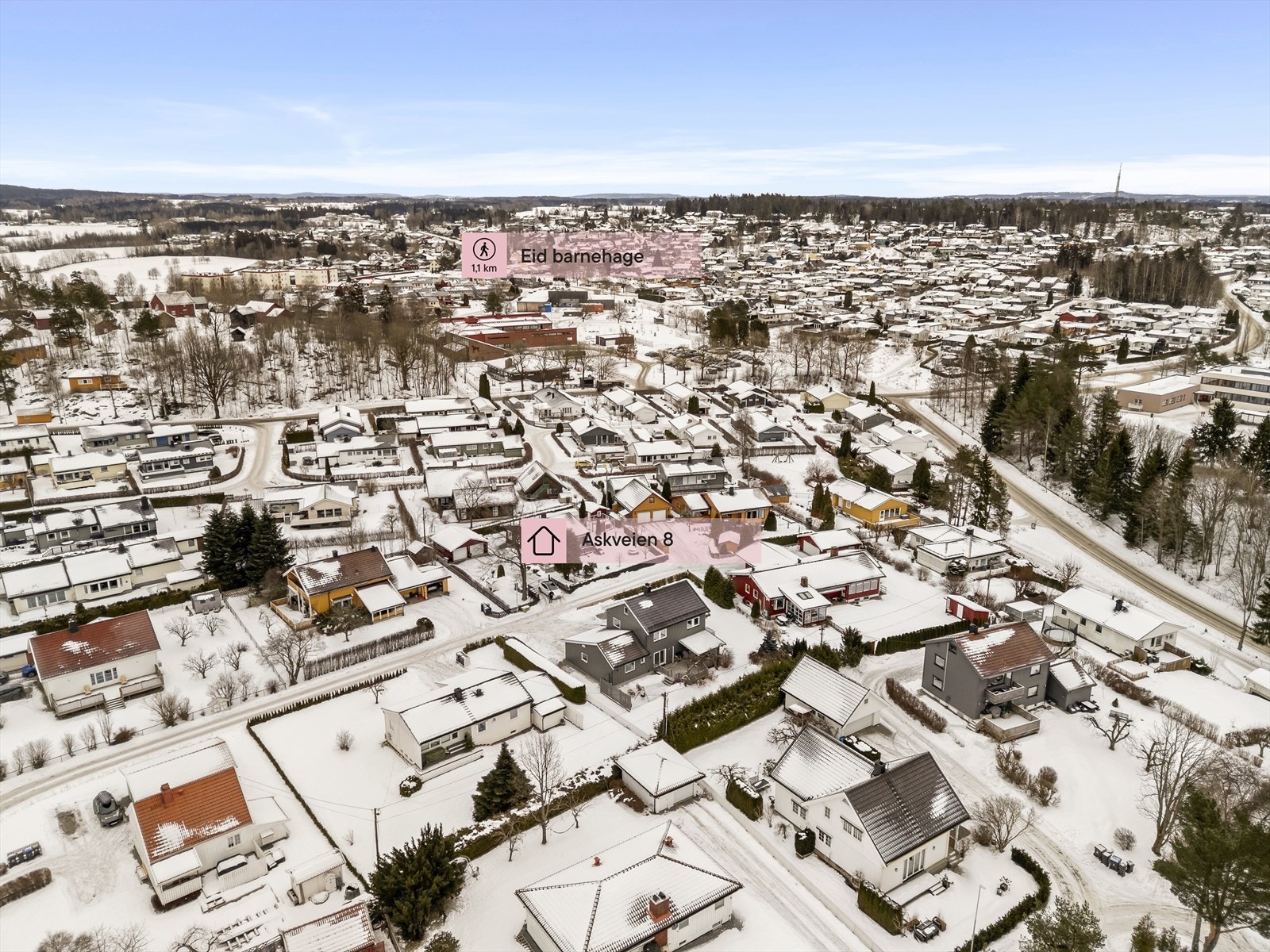 Dronefoto Galleribilde