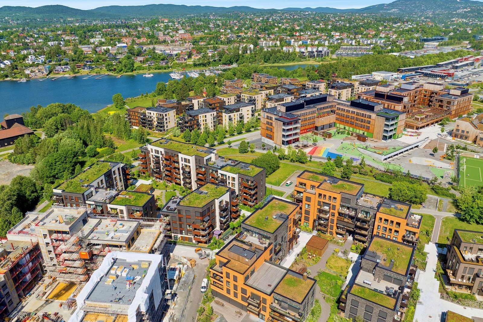 Oksenøya er et område i sterk vekst, med nærhet til både natur og urbane fasiliteter. Galleribilde