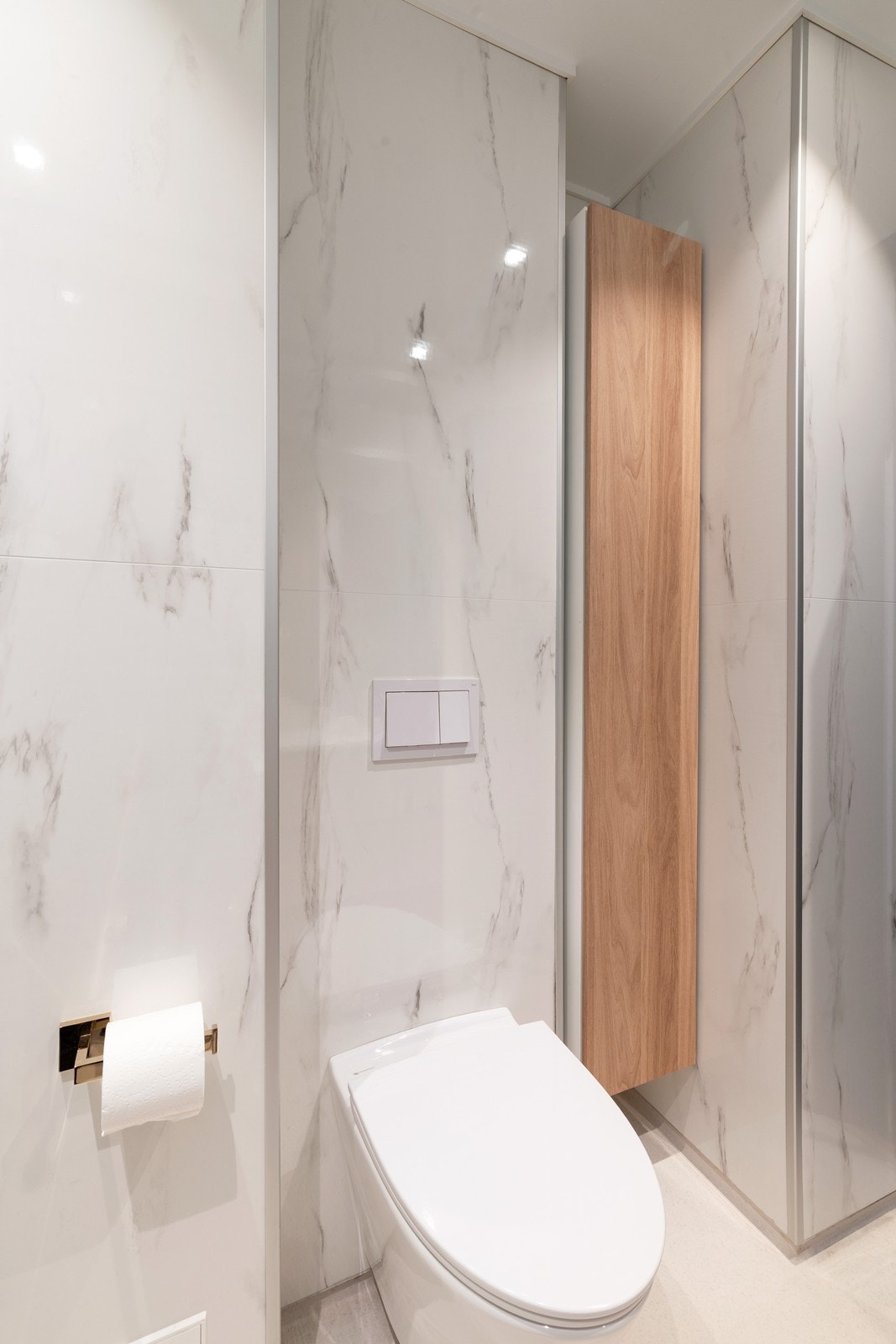 Vegghengt wc Galleribilde