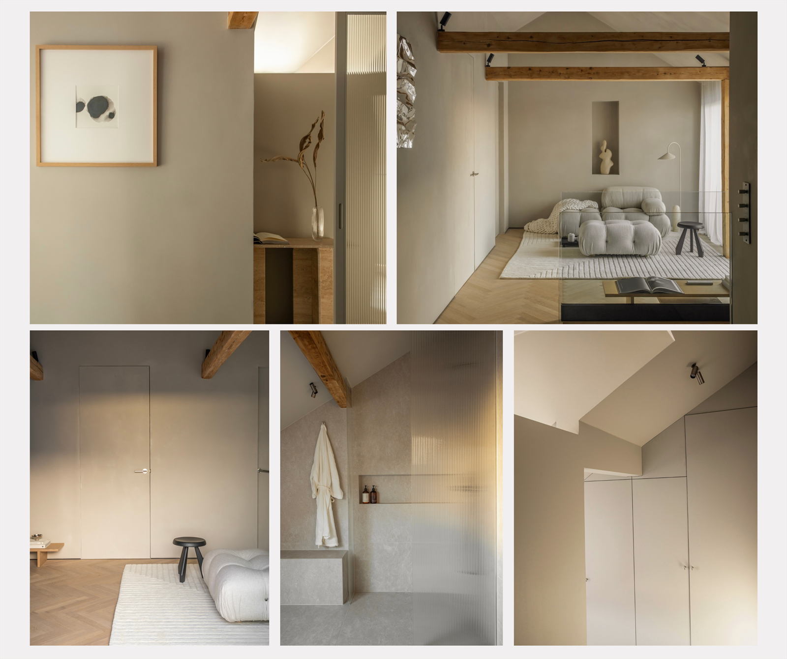 Leiligheten er omtalt i bl.a Rom 1-2-3 og Leibal: https://leibal.com/interiors/ds-residence/ Galleribilde