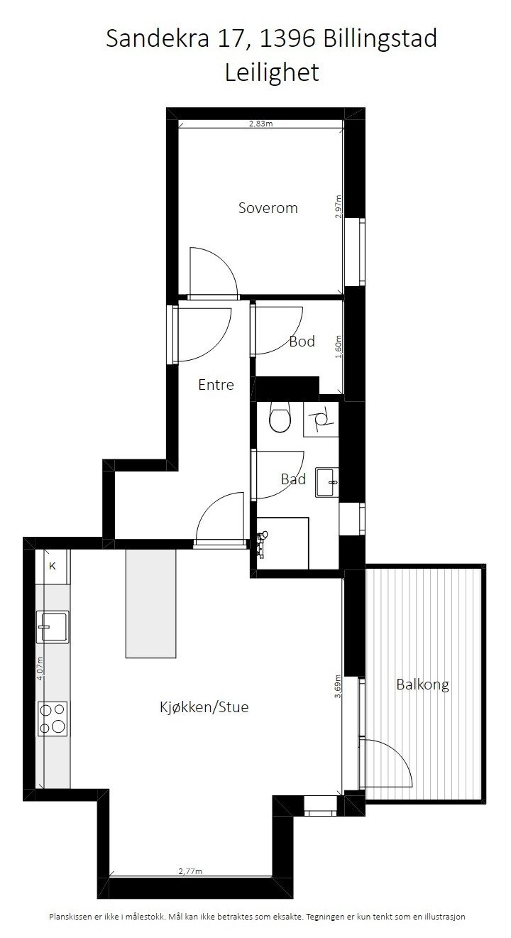 Plantegning. Galleribilde