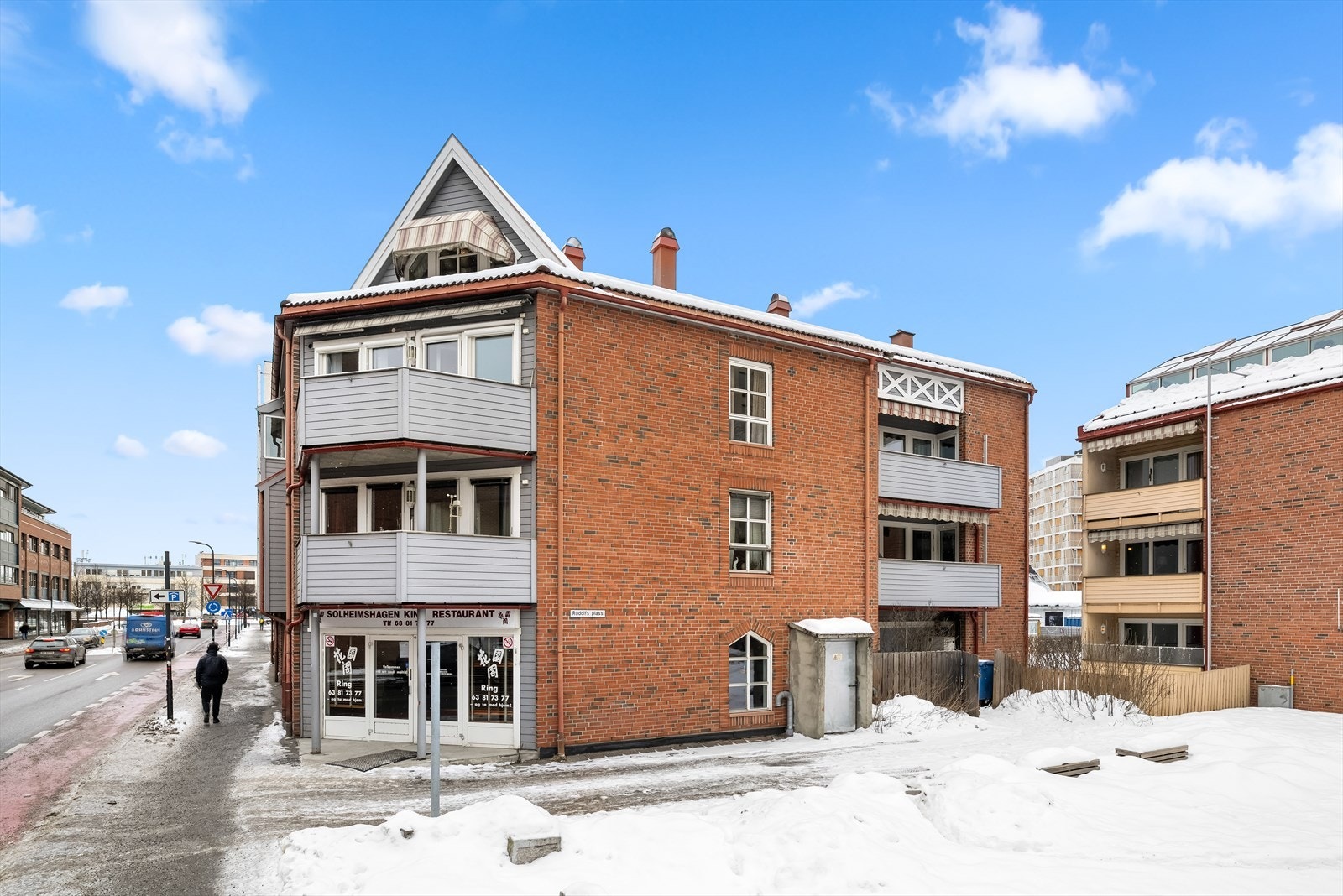 Beliggenheten har en unik appell for de som søker en urban livsstil, med alt du trenger utenfor døren. Galleribilde