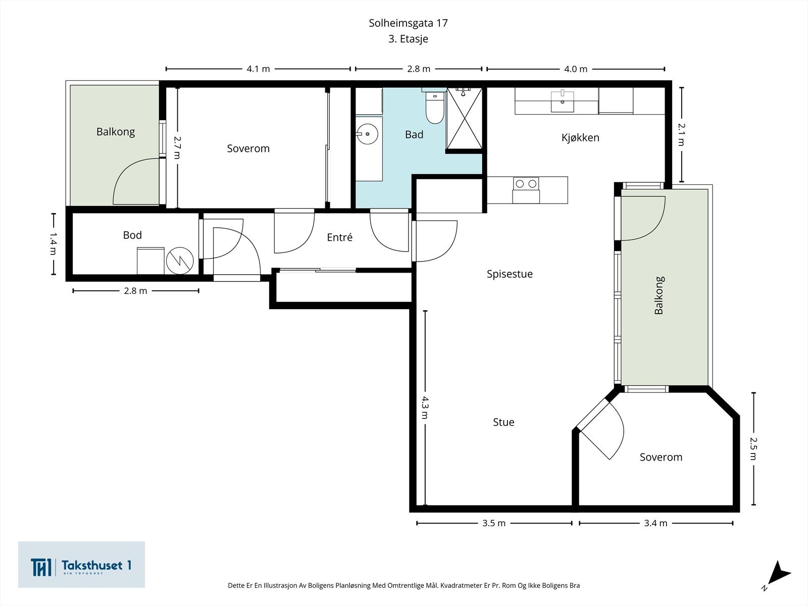 Plantegning. Galleribilde