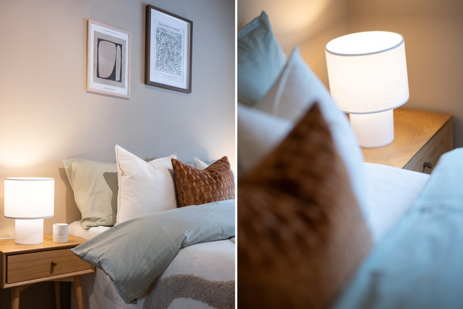 Værelset ligger vendt mot skjermede omgivelser Galleribilde