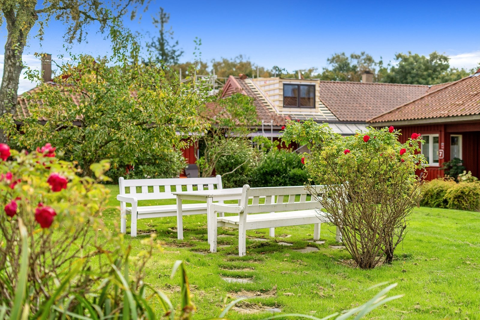 Stort grøntområde tilhørende Frøystad velforening Galleribilde