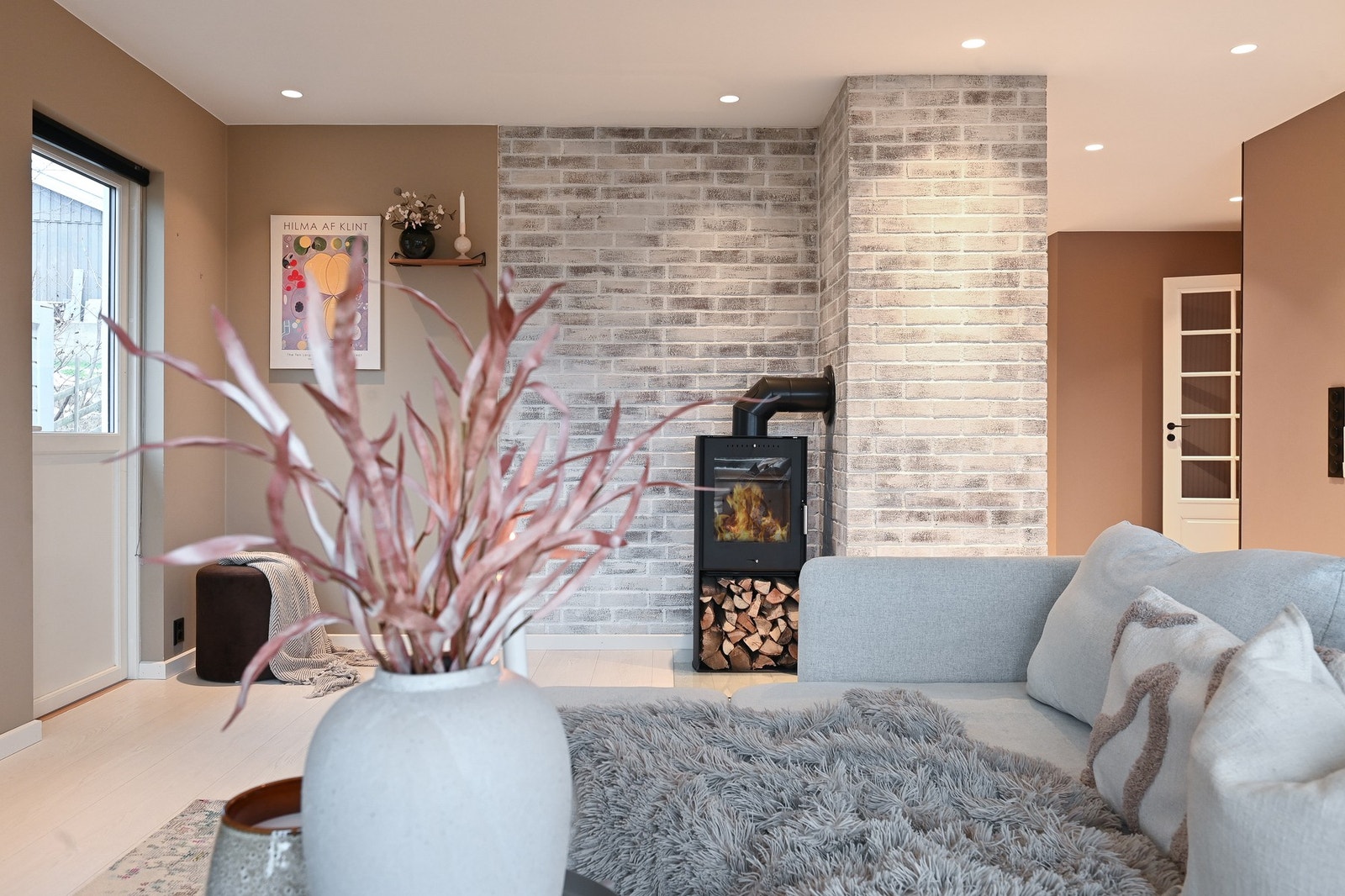 Direkte adkomst til uteområdene gir god sammenheng mellom inne og ute Galleribilde