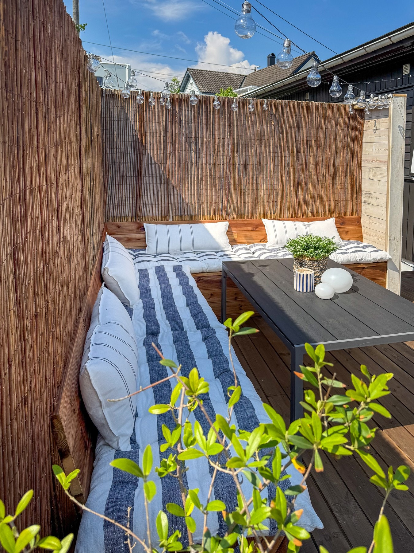 Her kan måltidene nytes hvis været tillater det / Selgers private bilde Galleribilde