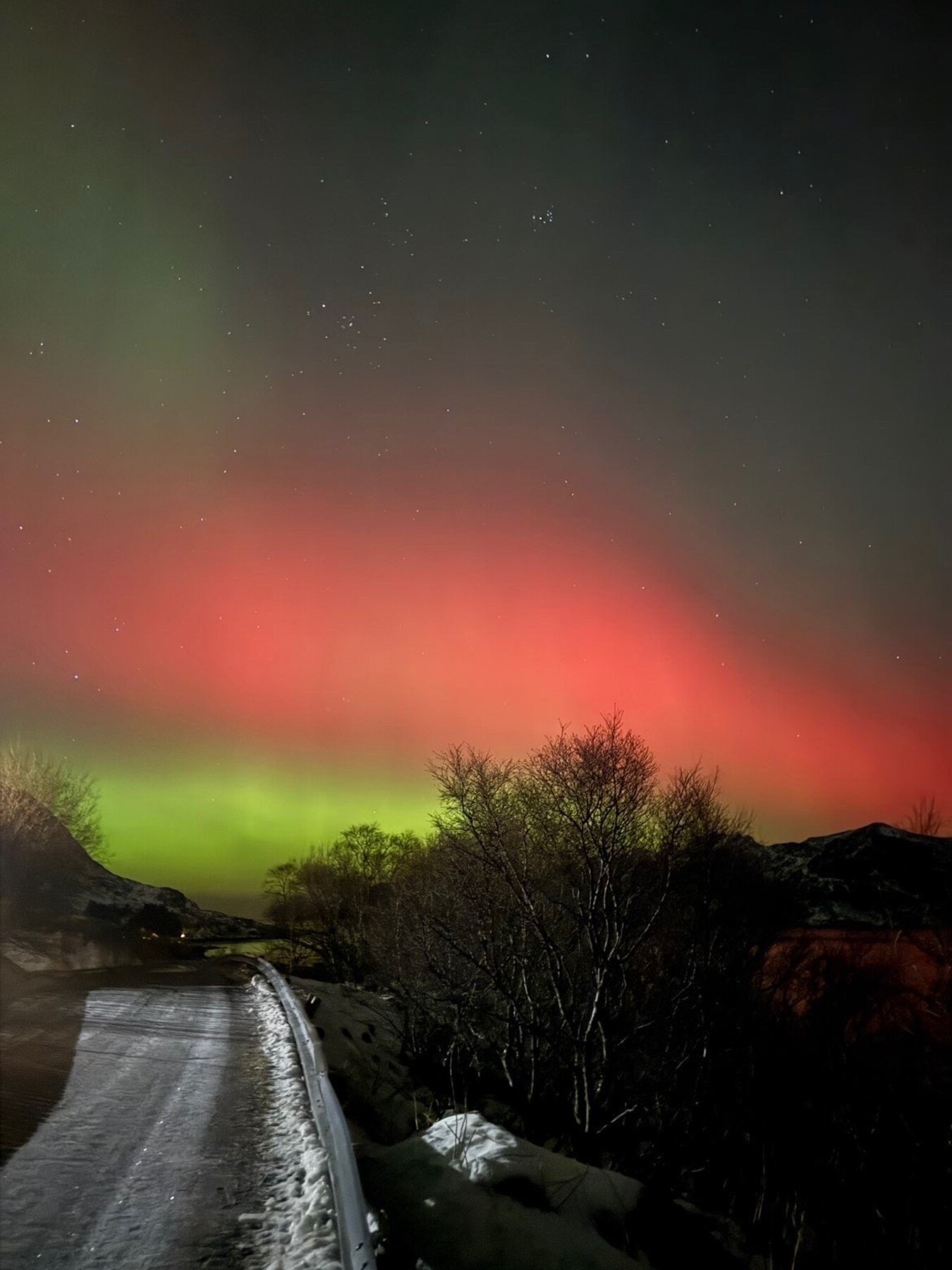 Her kan man også oppleve nordlyset som danser over himmelen. (Selgers privatbilde) Galleribilde