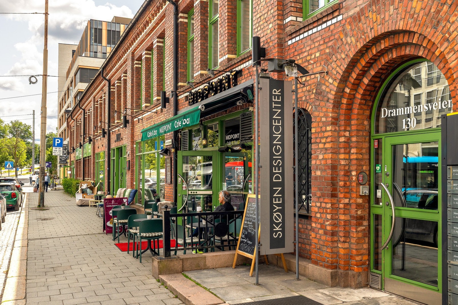 Skøyen er i en spennende utvikling, og i 2017 ble det vedtatt en ny områdeplan etter modell fra Bjørvika. Galleribilde