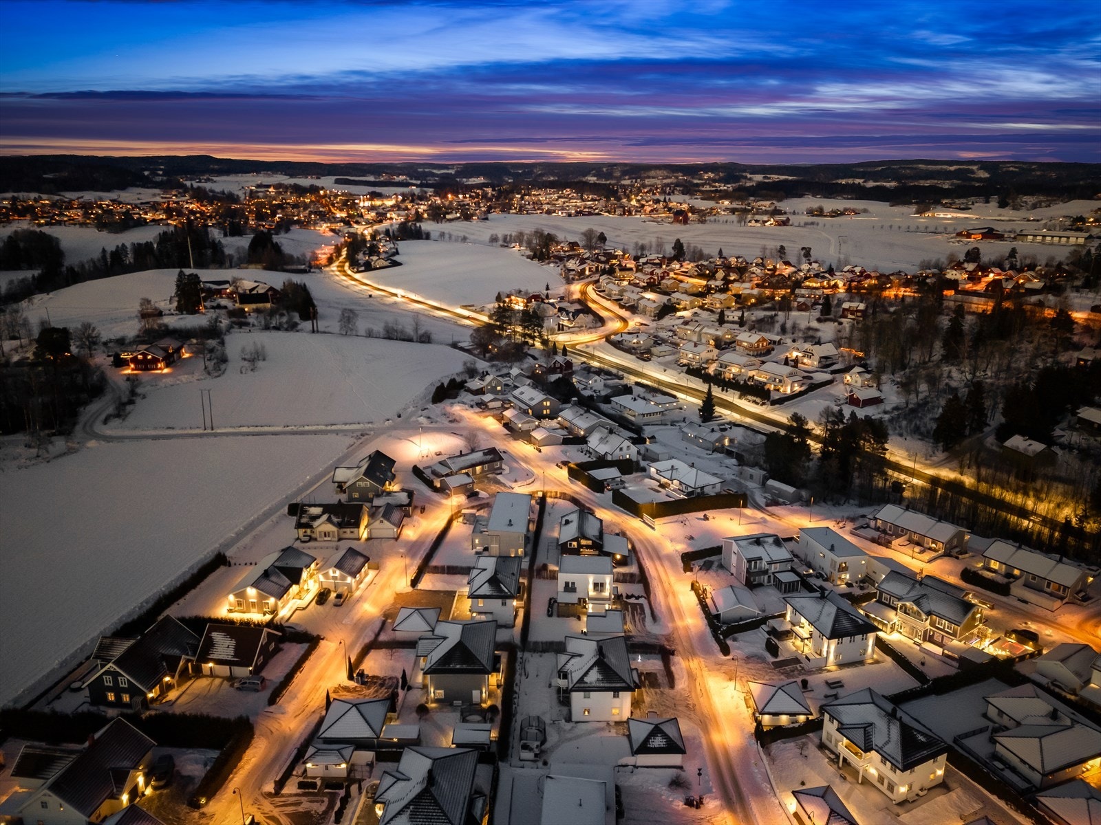 Dronefoto Galleribilde