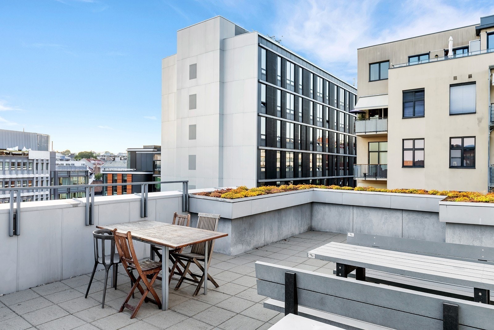 Direkte adkomst med heis til takterrassen Galleribilde