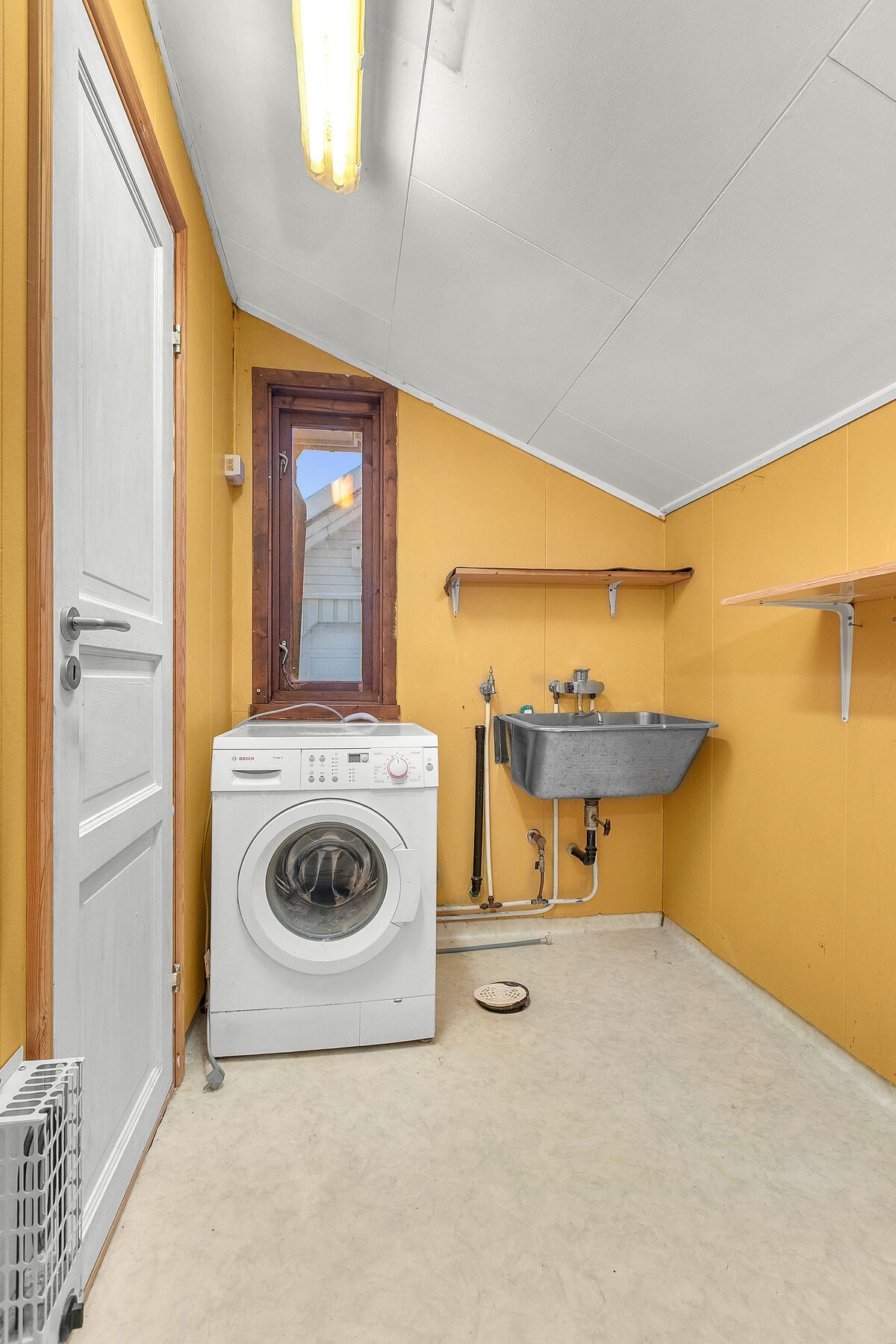 Vaskerom - hovedplan Galleribilde