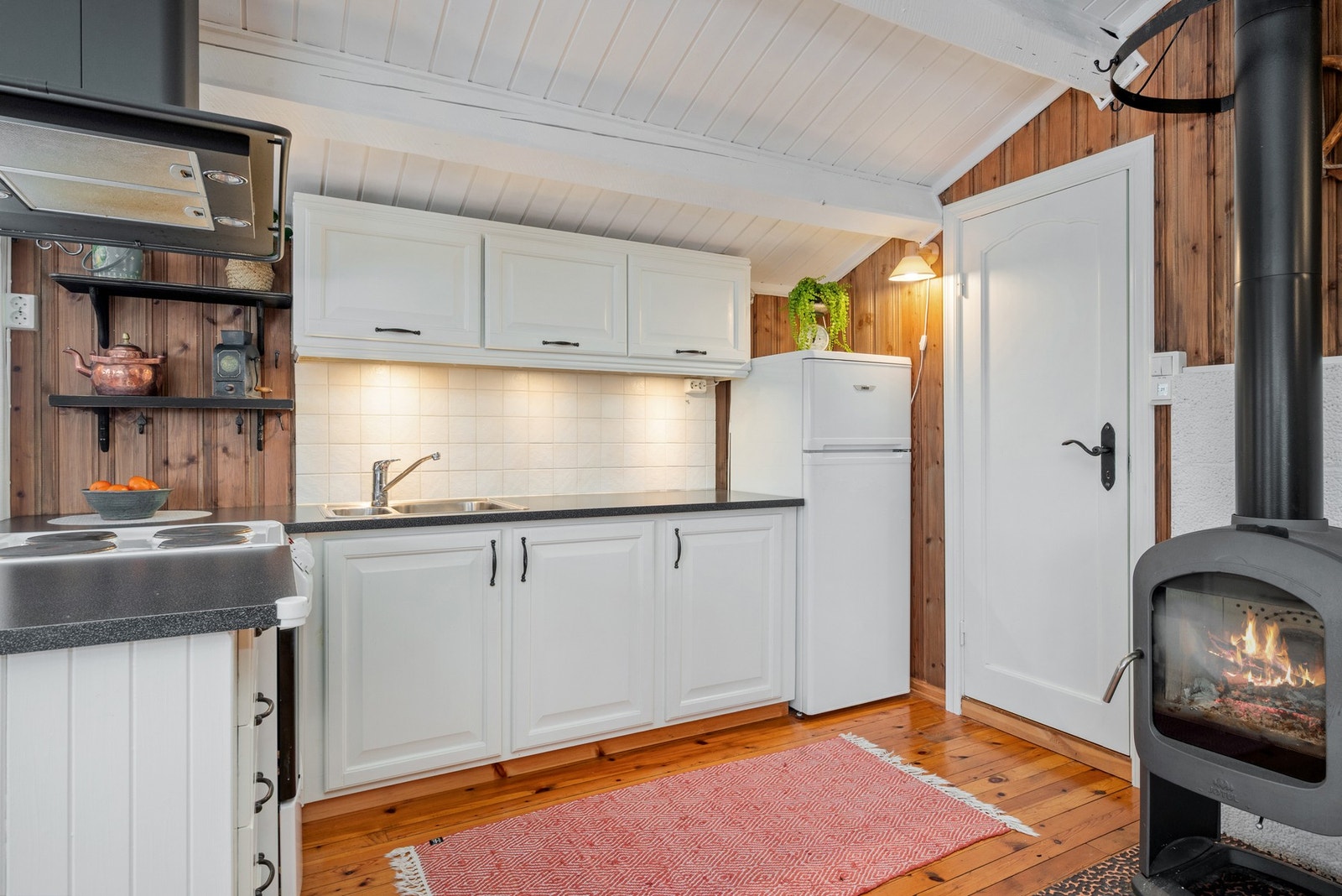 Kjøkkenet ble oppgradert i 2007. Galleribilde