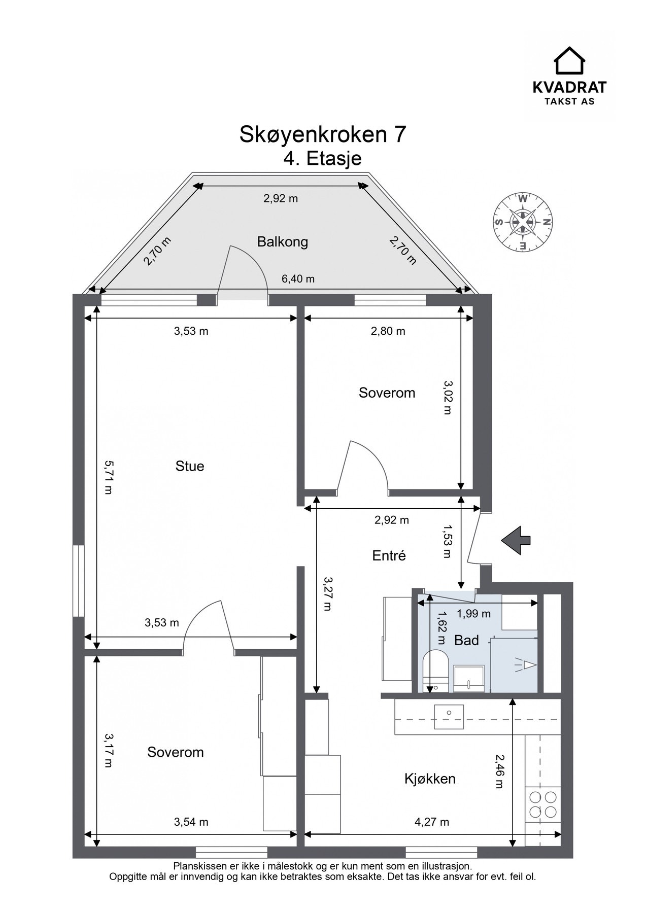 Planskisse. Galleribilde