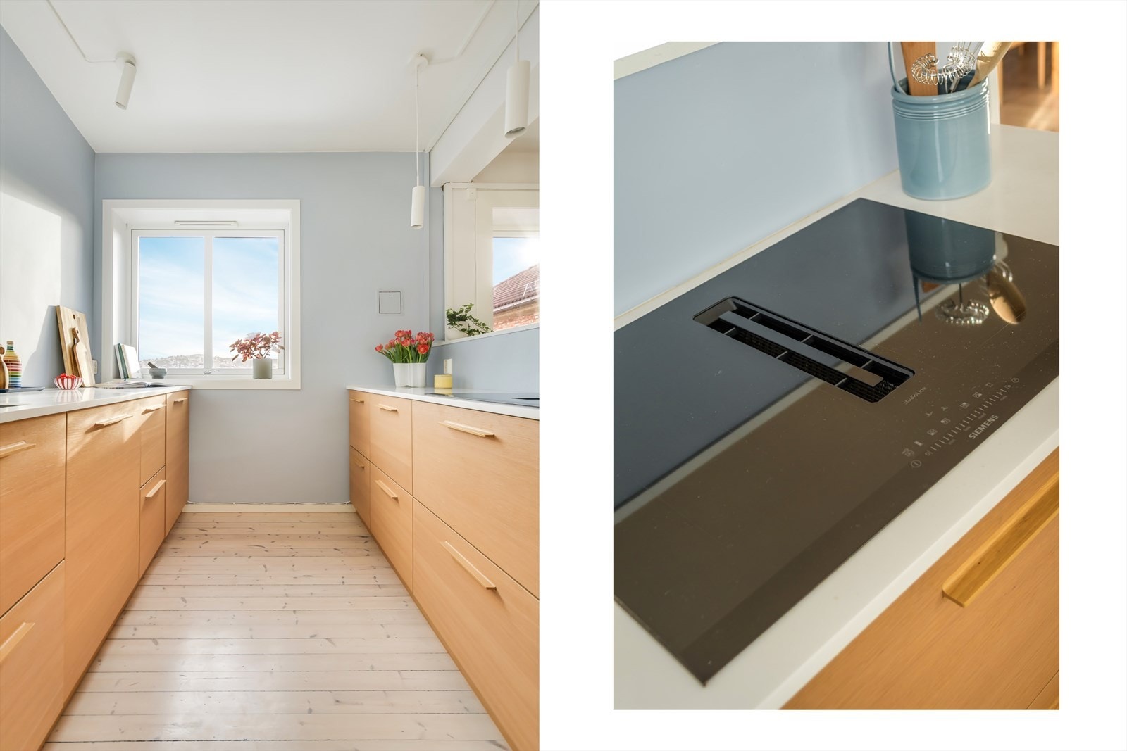 Innebygget ventilator med kullfilter. Galleribilde