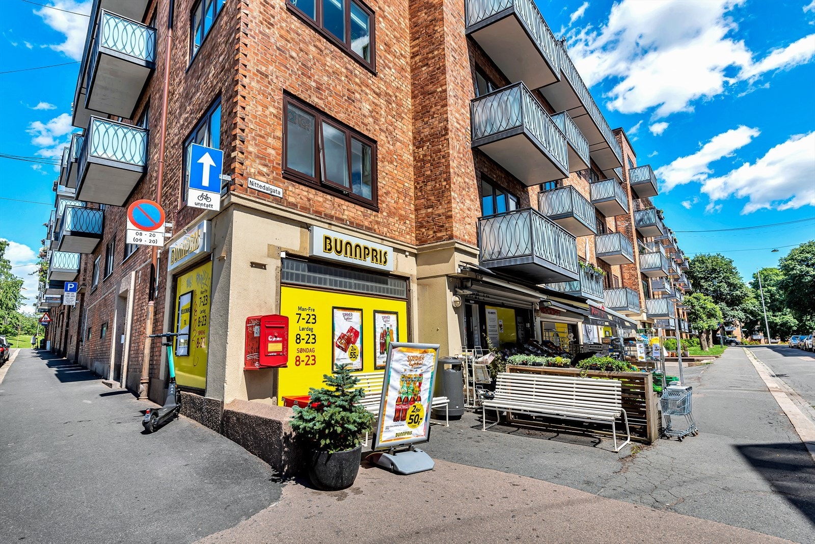 Kort vei til søndagsåpne dagligvarebutikker Galleribilde