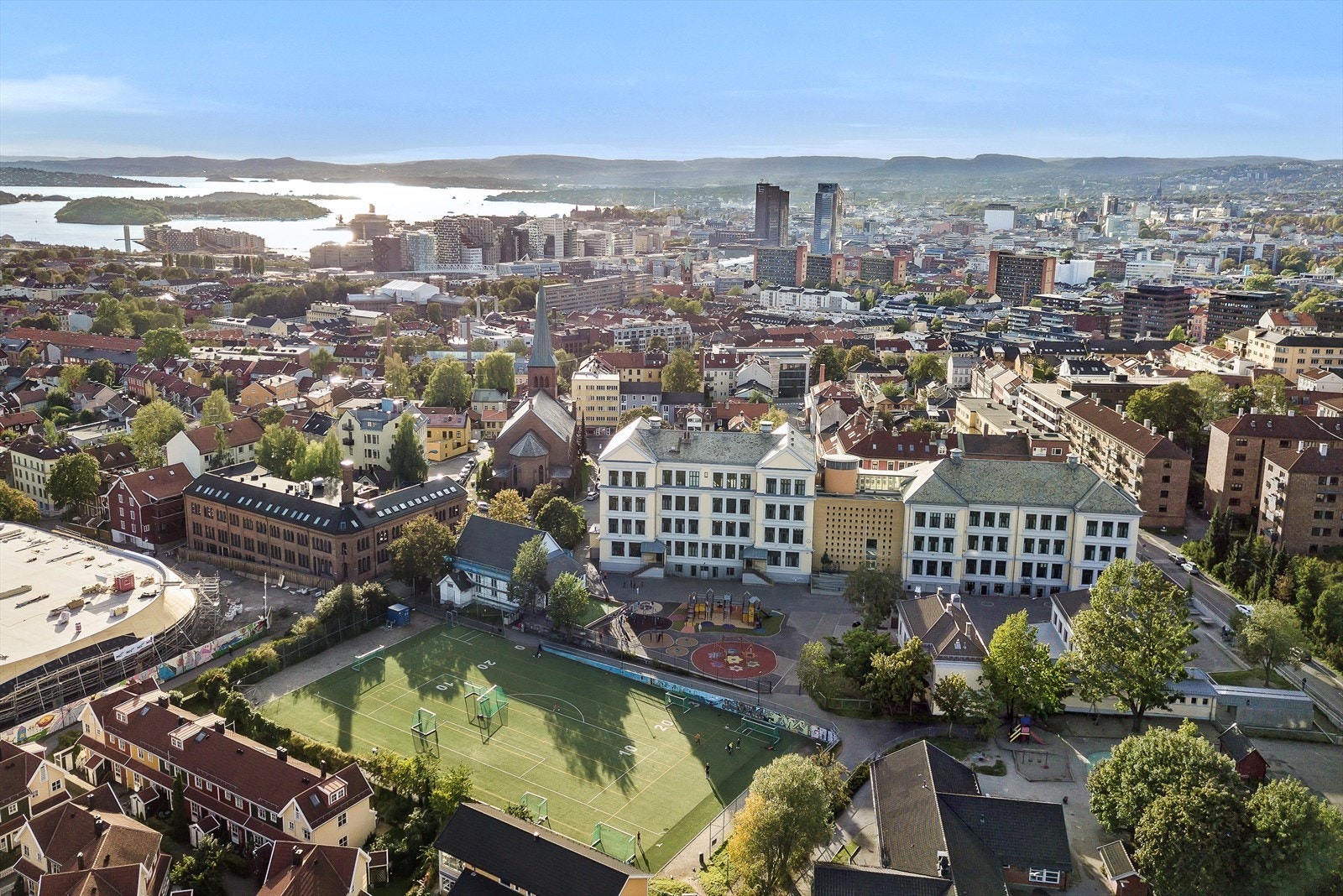 Overblikk av kampen Galleribilde