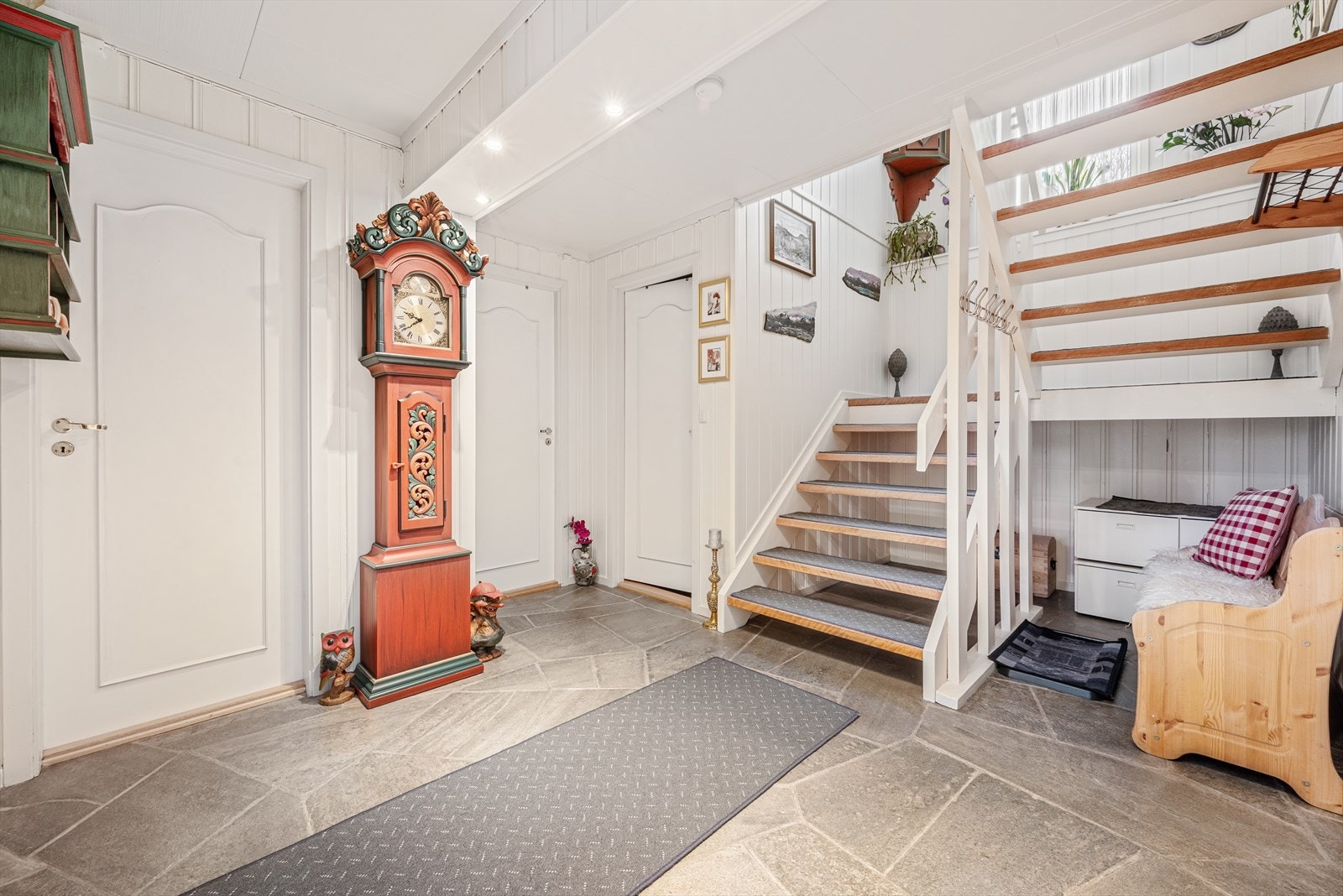 Gang i sokkelen. Galleribilde