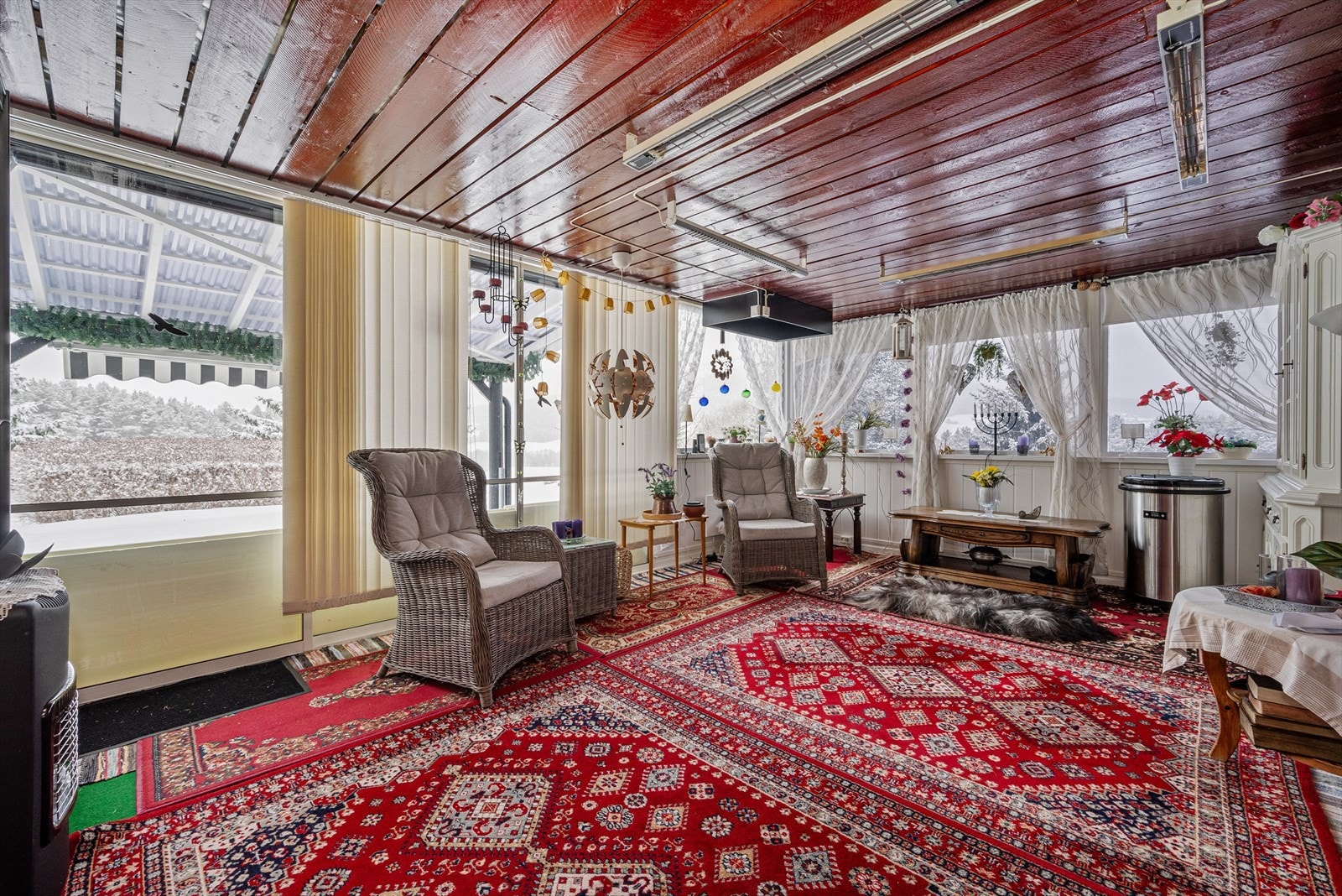 Vinterhagen. Galleribilde