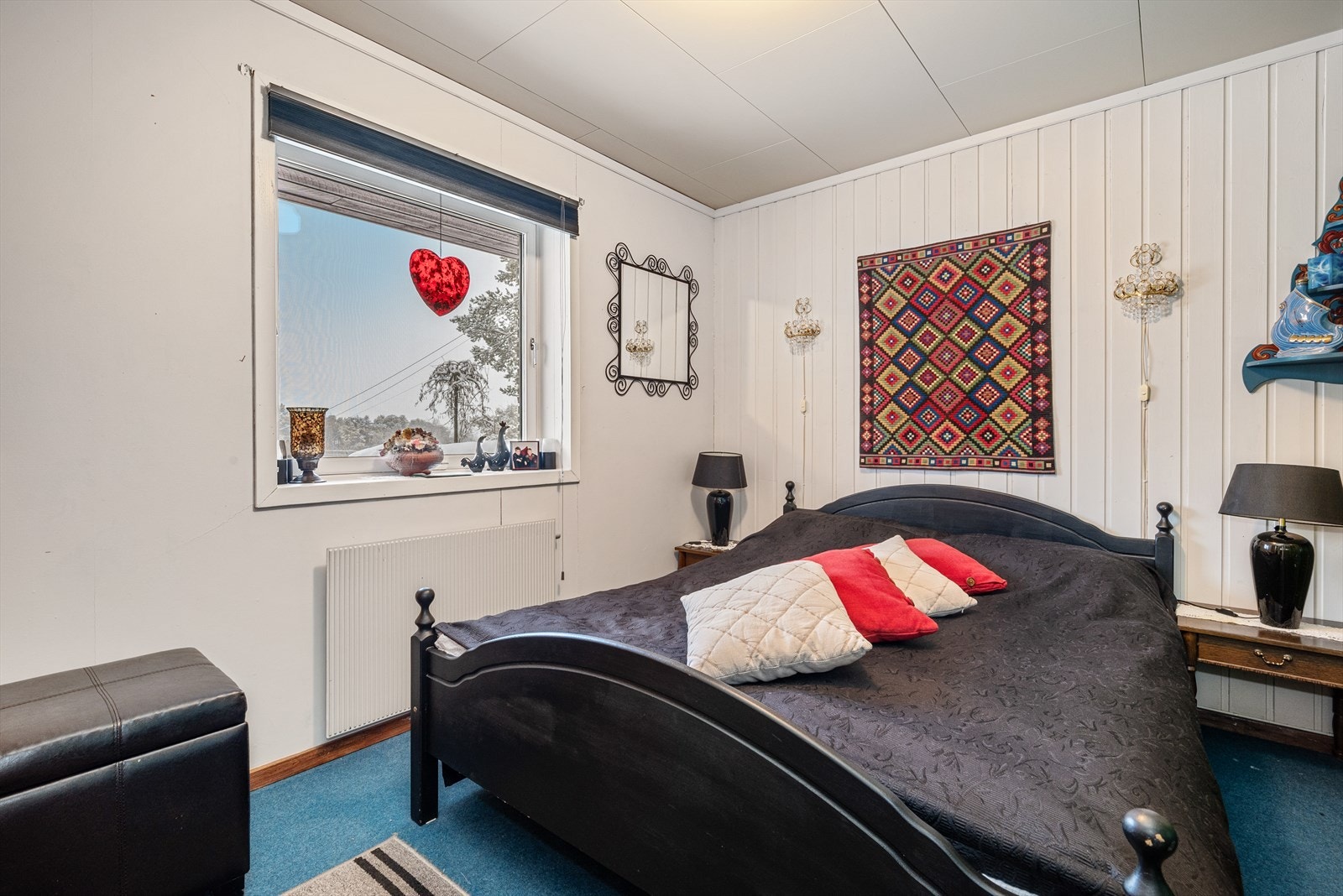 Soverom 1 i sokkelen. Galleribilde