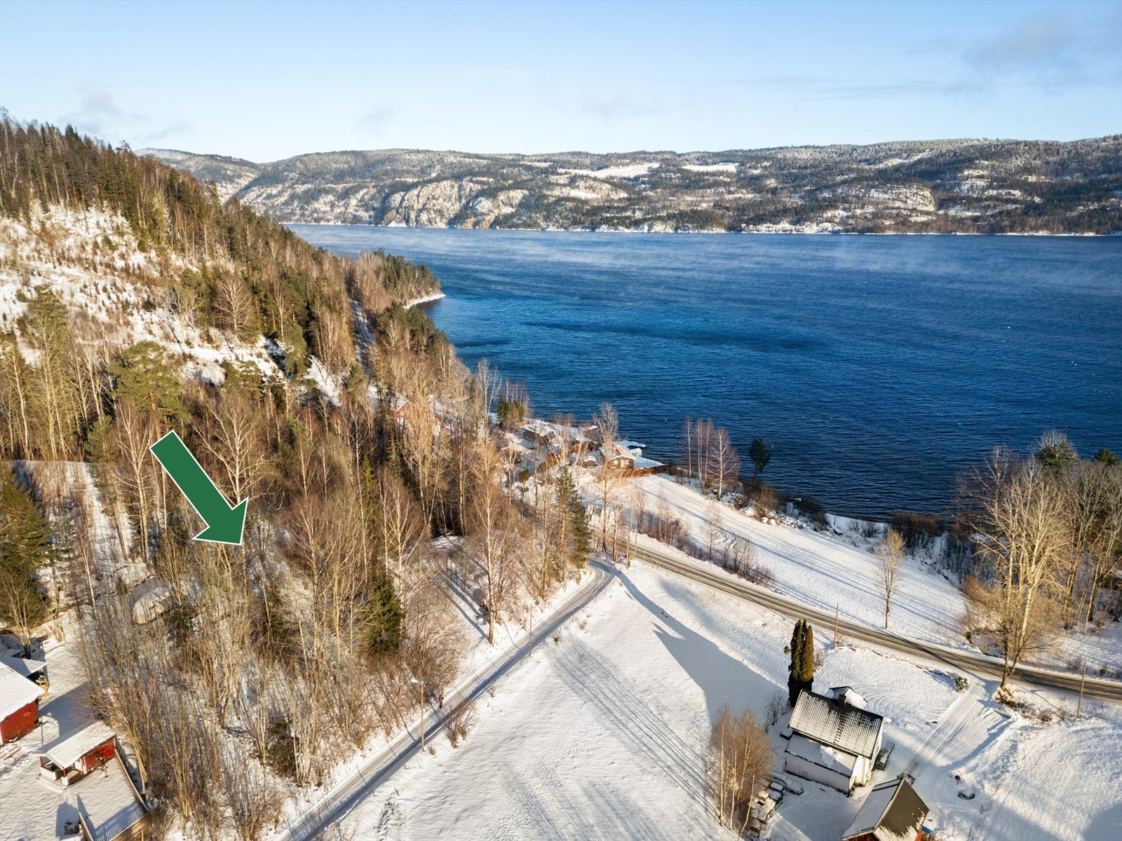 Eiendommen har en flott og tilbaketrukket beliggenhet i et rolig område.
Foto: Stine Prøitz Jørgensen Galleribilde
