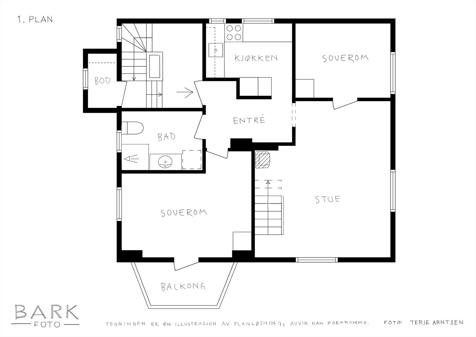- Plantegning 2.etasje - Galleribilde