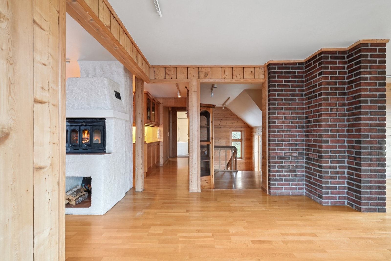 Det er gulvvarme i gulvet på stuen. Galleribilde