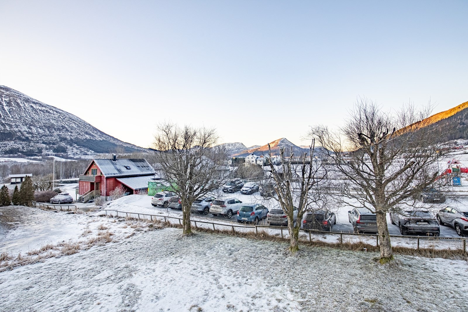 Utsikt fra veranda Galleribilde