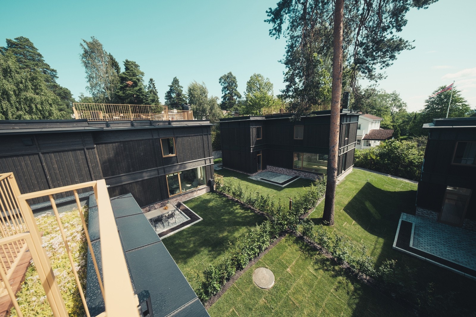 Sameiet har pent opparbeidede uteområder Galleribilde