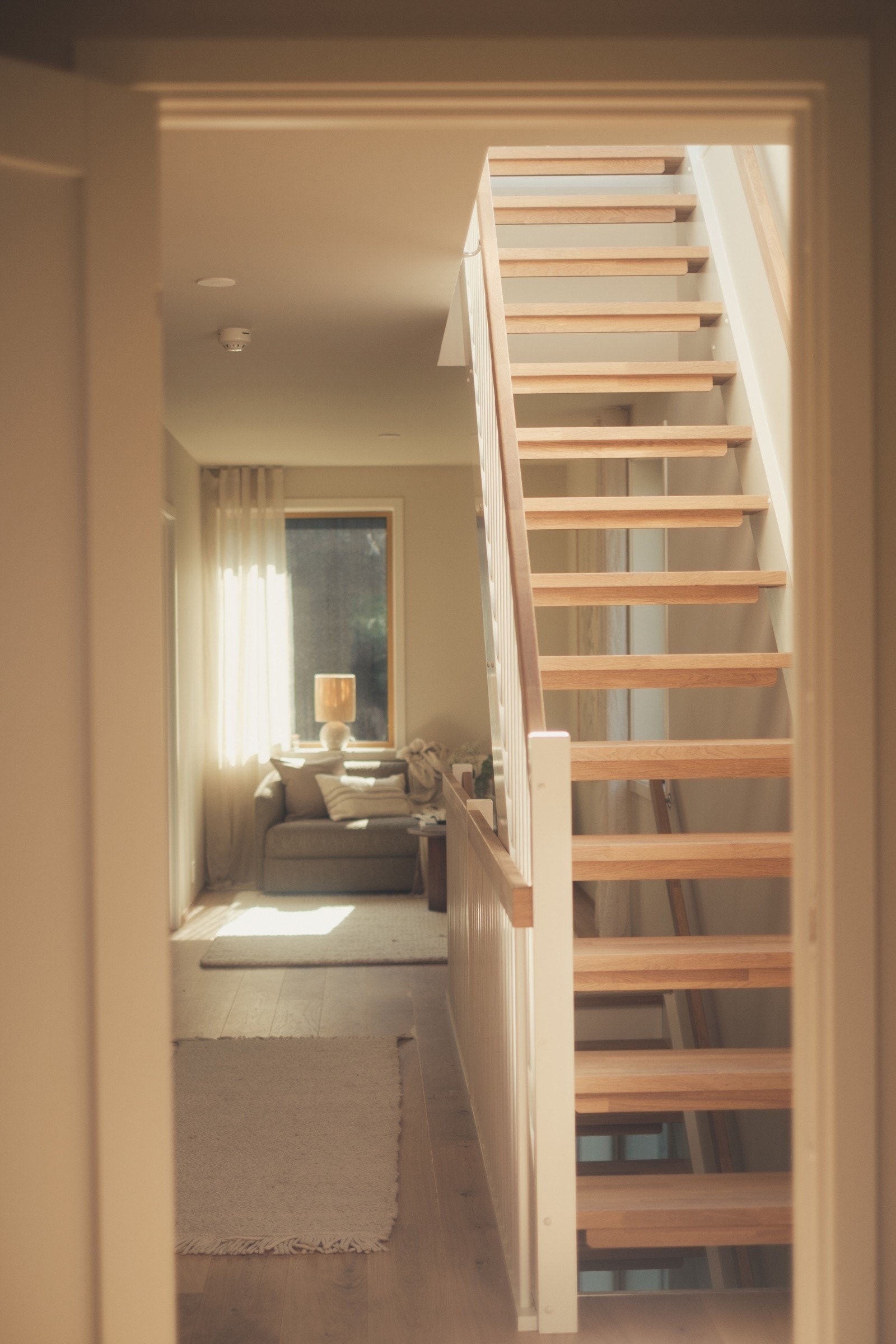 I 2. etasje er det trapp opp til takterrassen Galleribilde