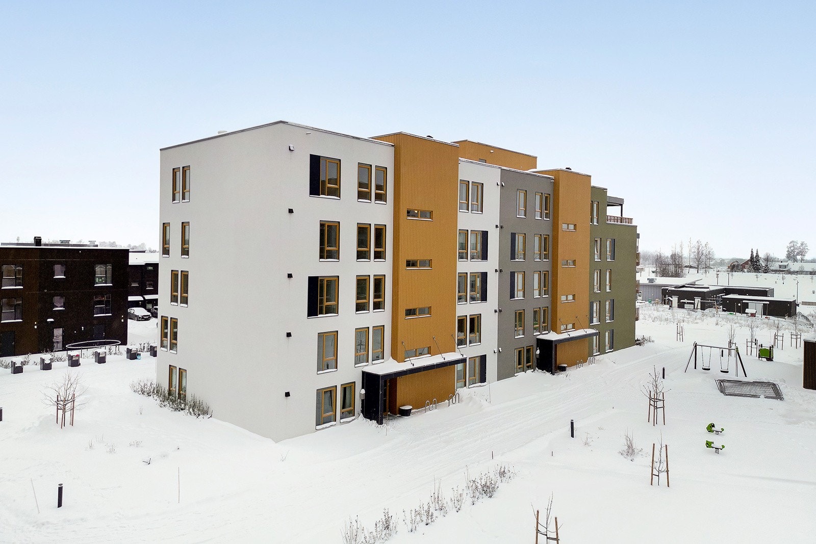 Asper Hageby ligger sentralt til på kløfta med nærhet til alt man måtte trenge av butikker, servicetilbud og offentlig transport. Galleribilde