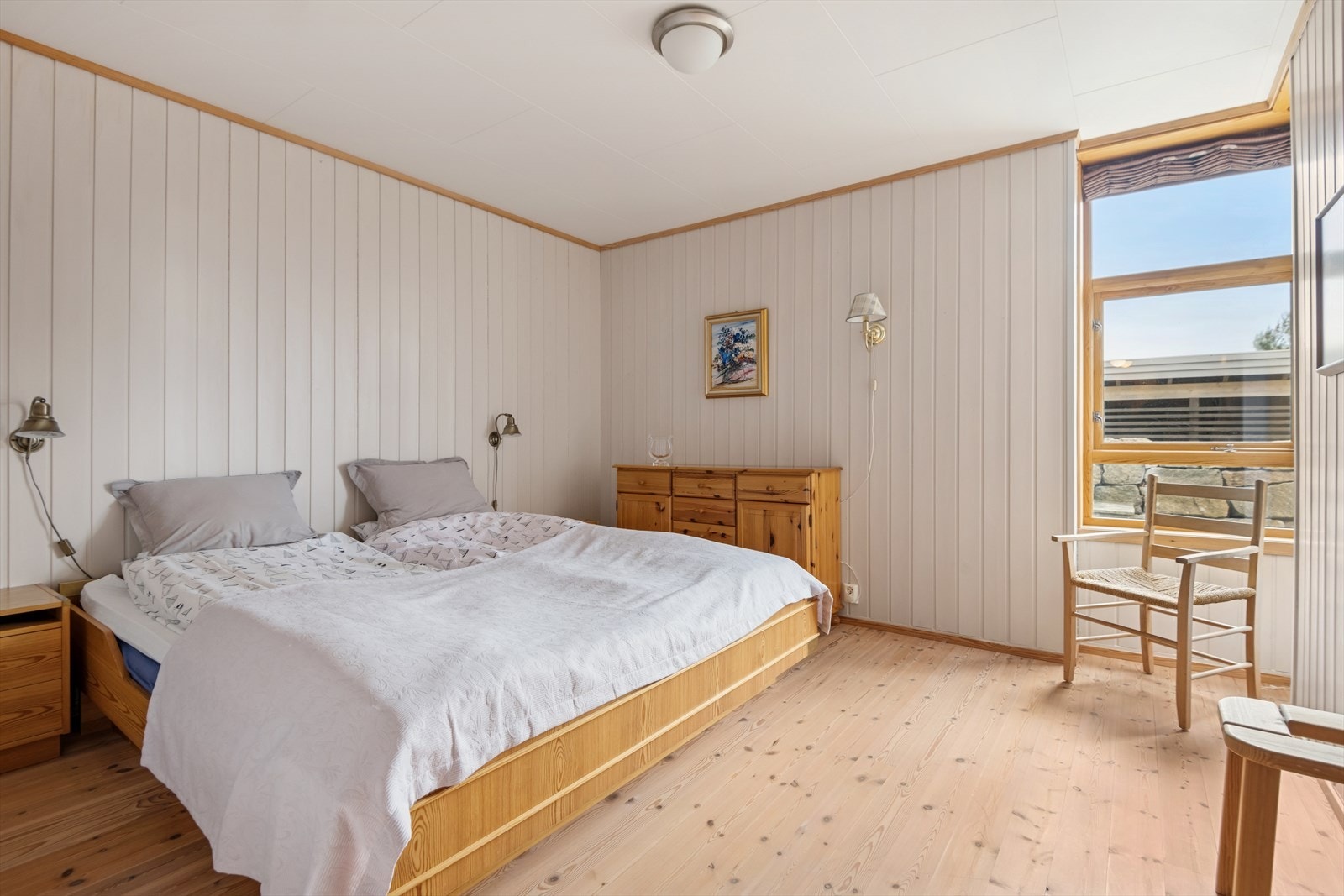 Etasjen har 2 soverom. Galleribilde