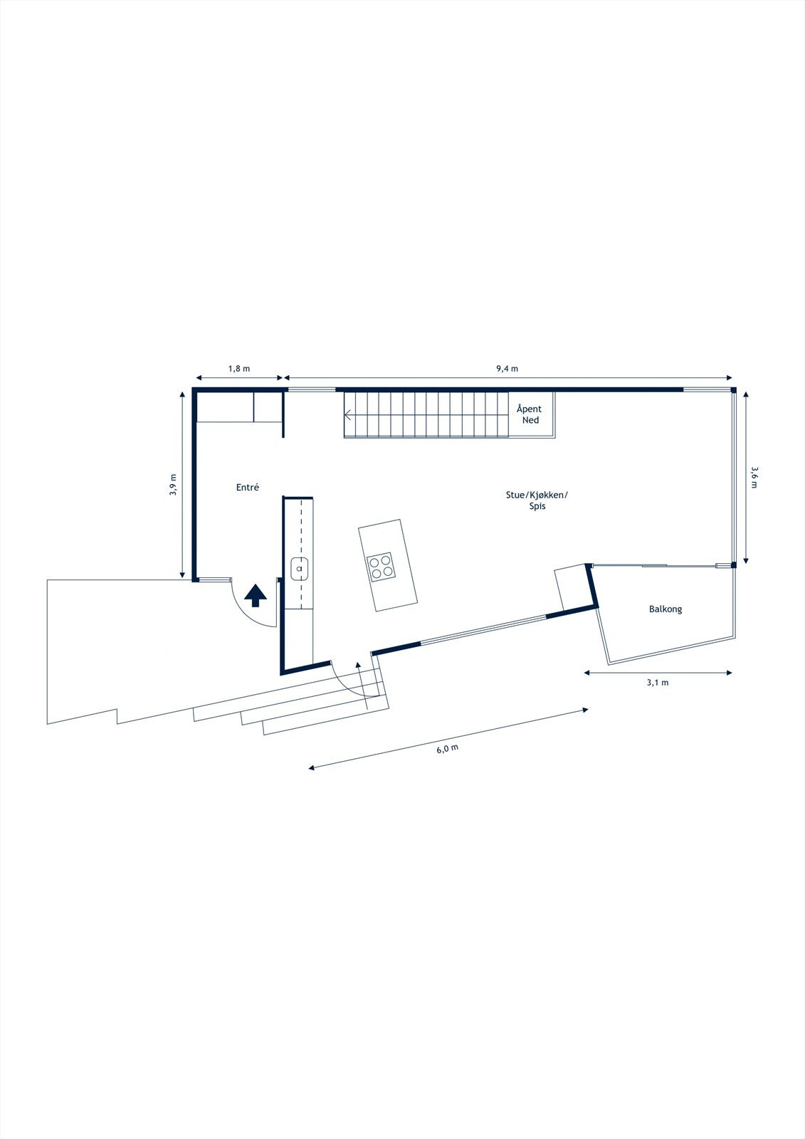 Øvre plan (inngang) Galleribilde