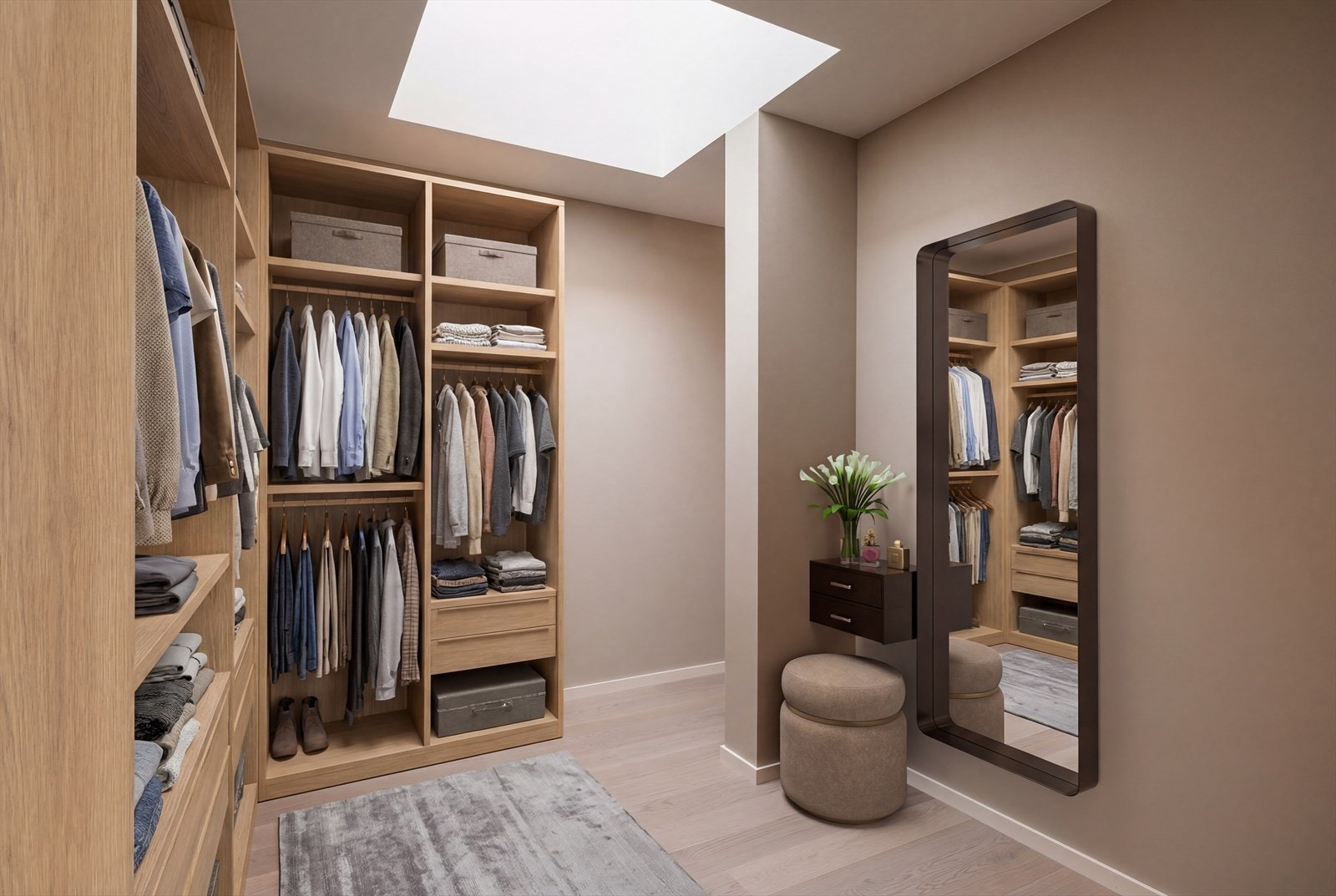 Walk in (AI generert) Galleribilde