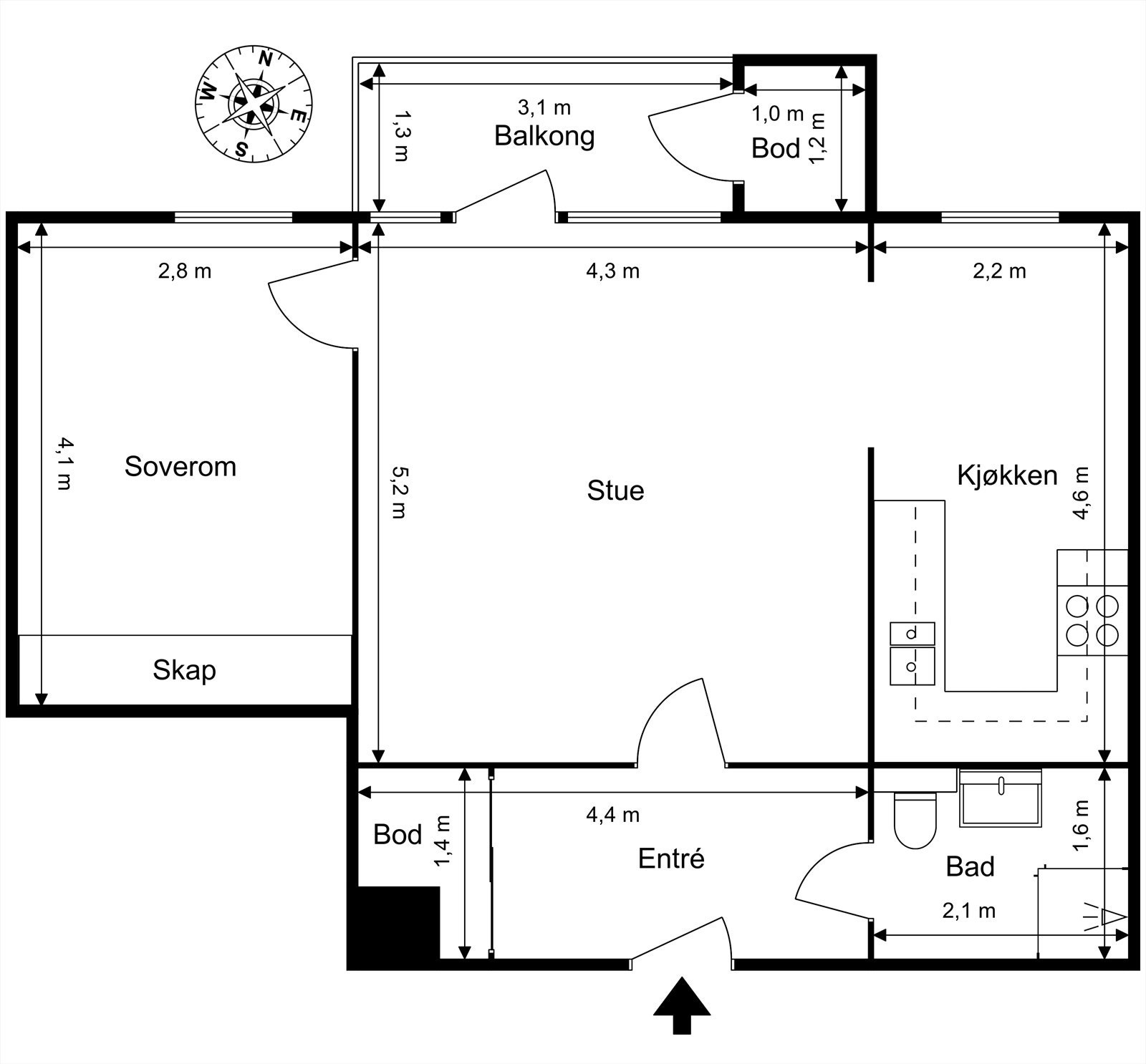 - Planløsning - Galleribilde